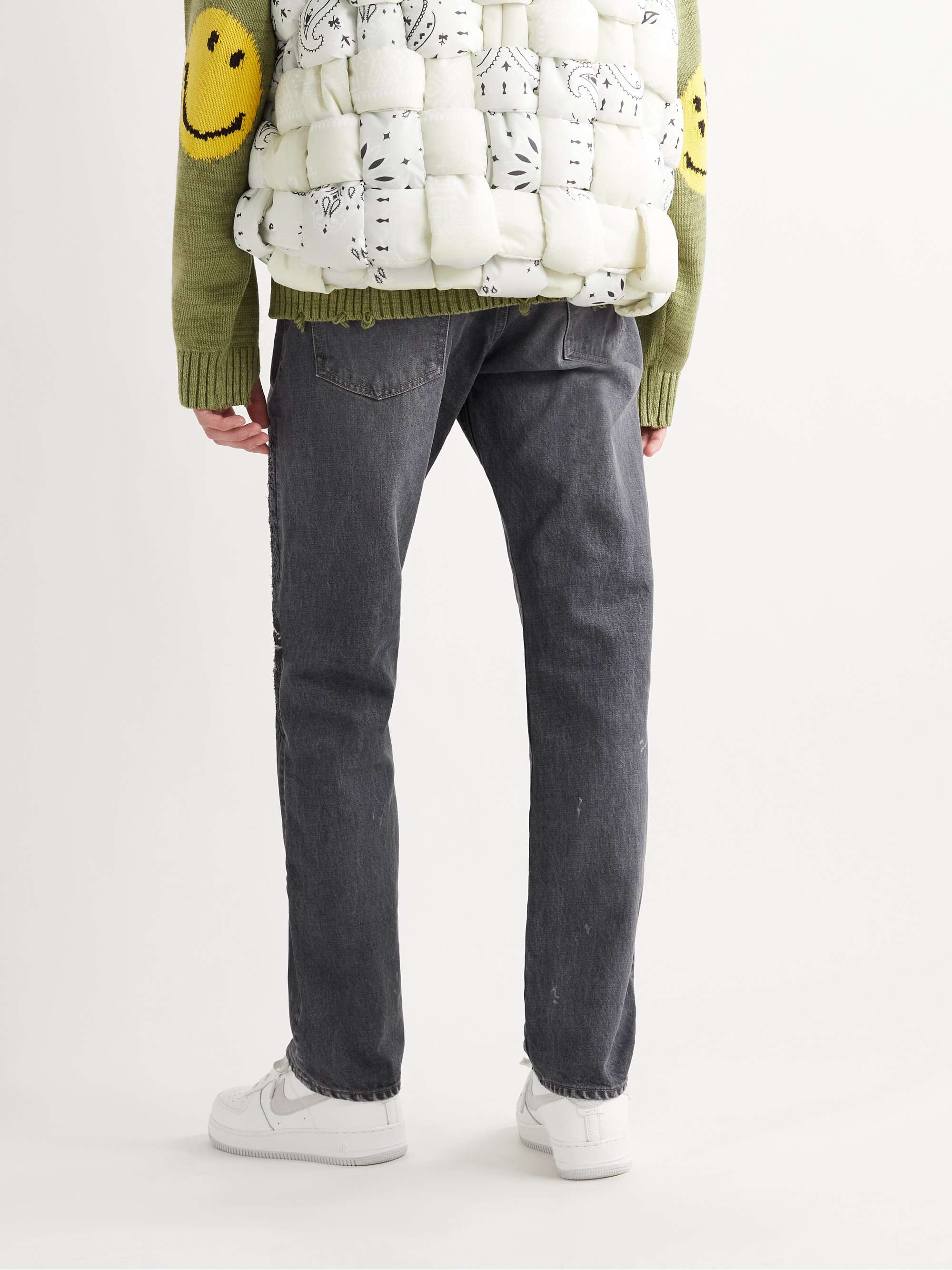 Monkey CISCO Distressed Denim Jeans view
