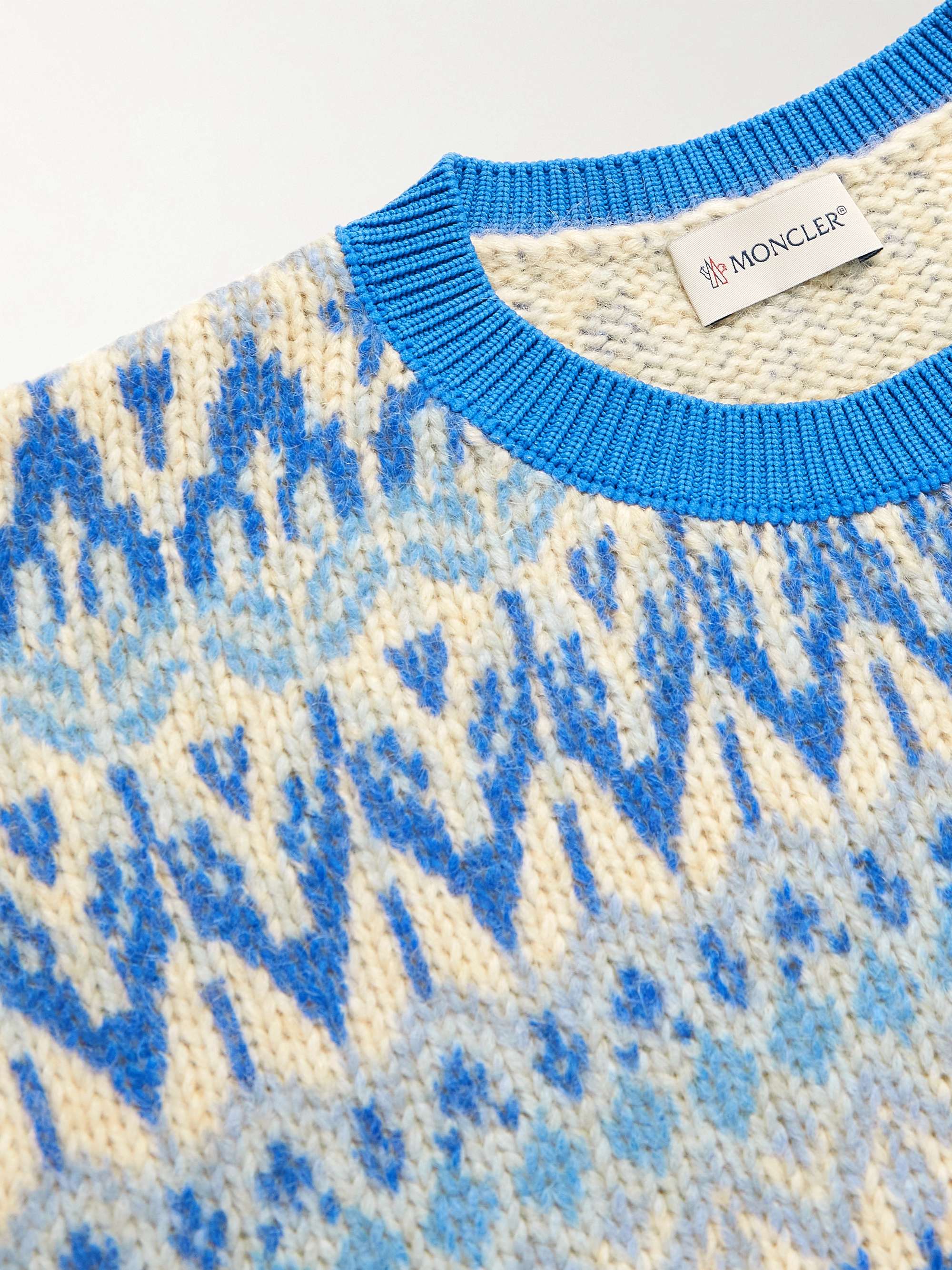 Jacquard-Knit Sweater view