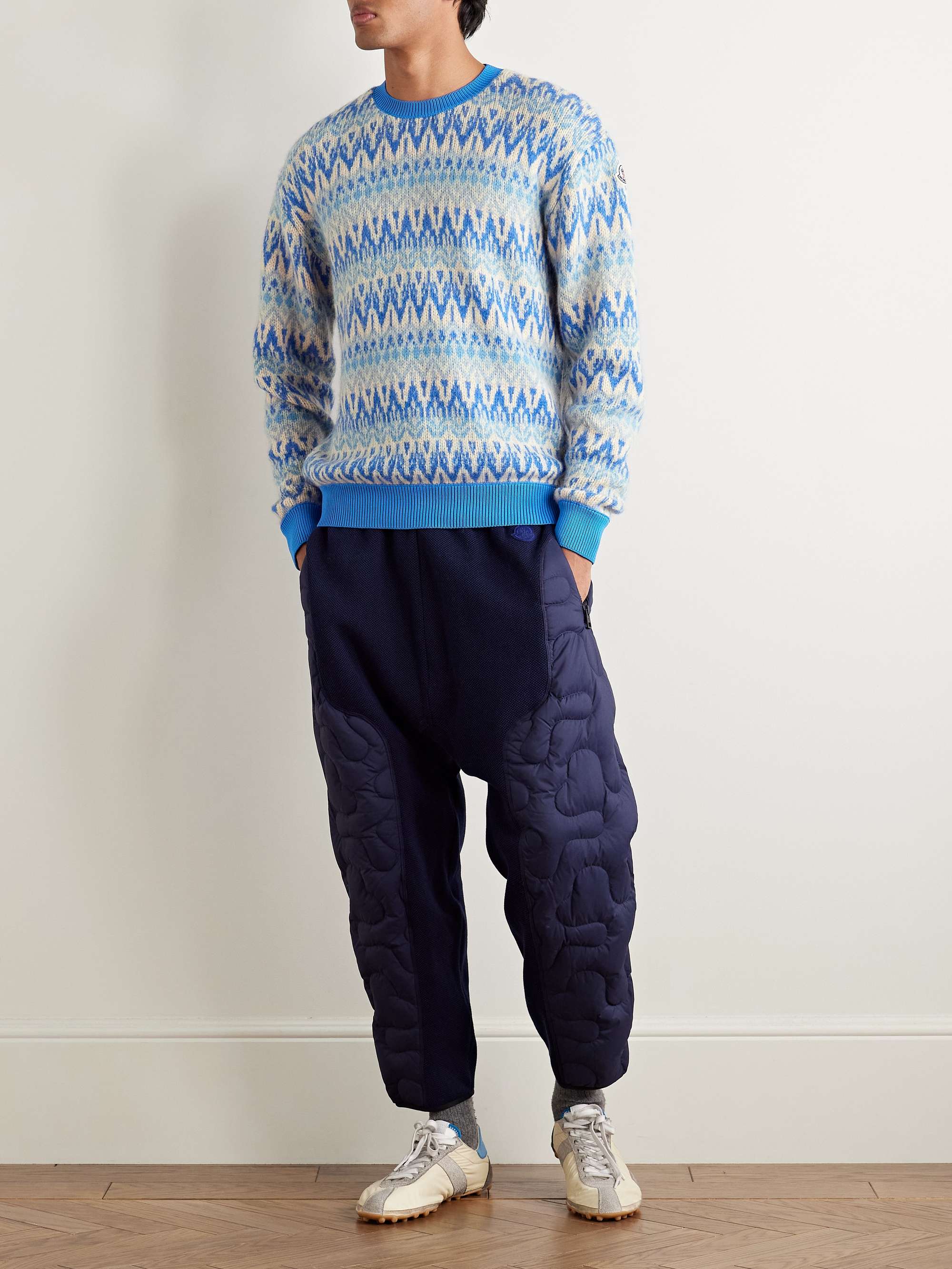 Jacquard-Knit Sweater view