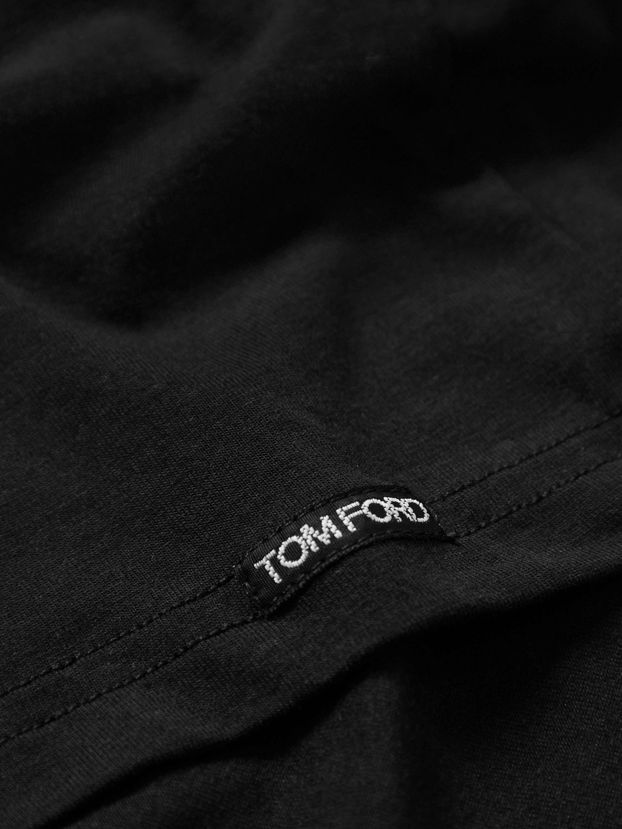 Stretch Cotton and Modal-Blend T-Shirt view