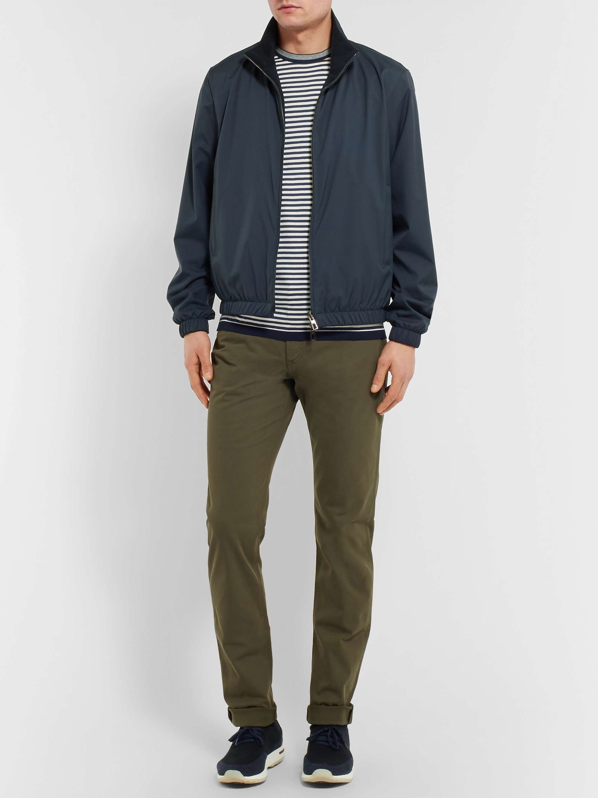 Reversible Windmate Storm System Shell and Cashmere Bomber Jacket view