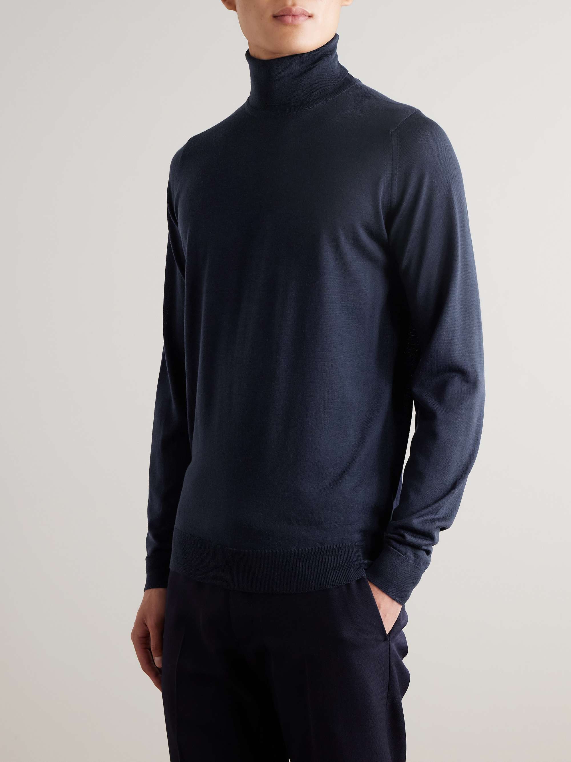 Cherwell Merino Wool Rollneck Sweater view