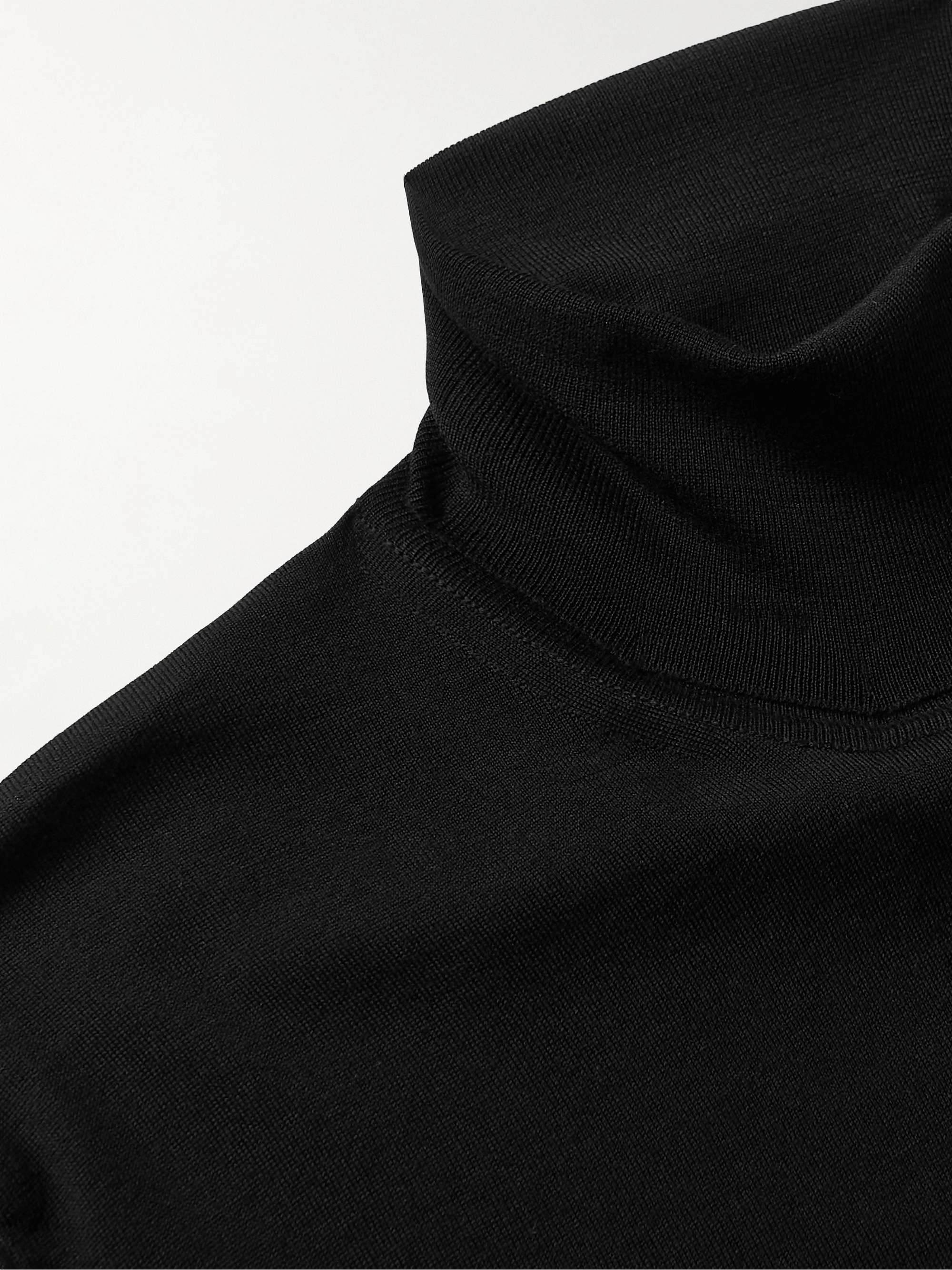 Elam Slim-Fit Wool Rollneck Sweater view