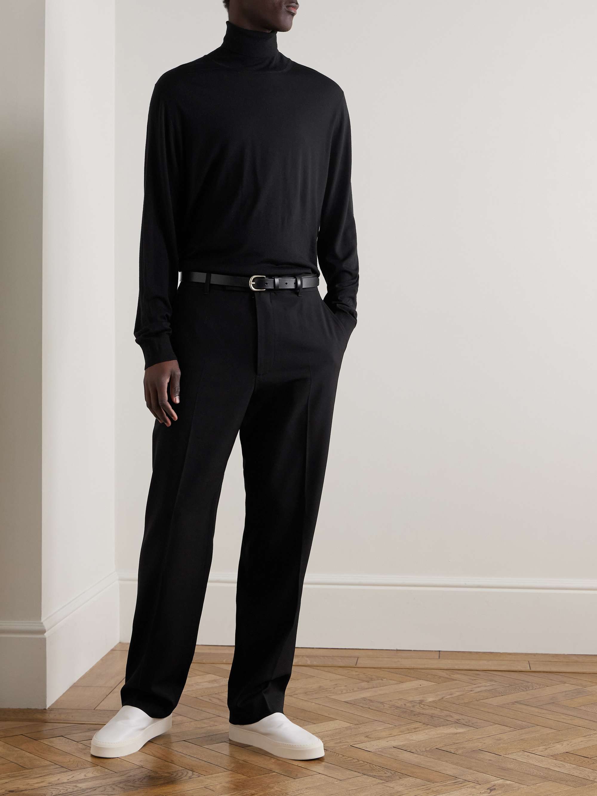 Elam Slim-Fit Wool Rollneck Sweater view