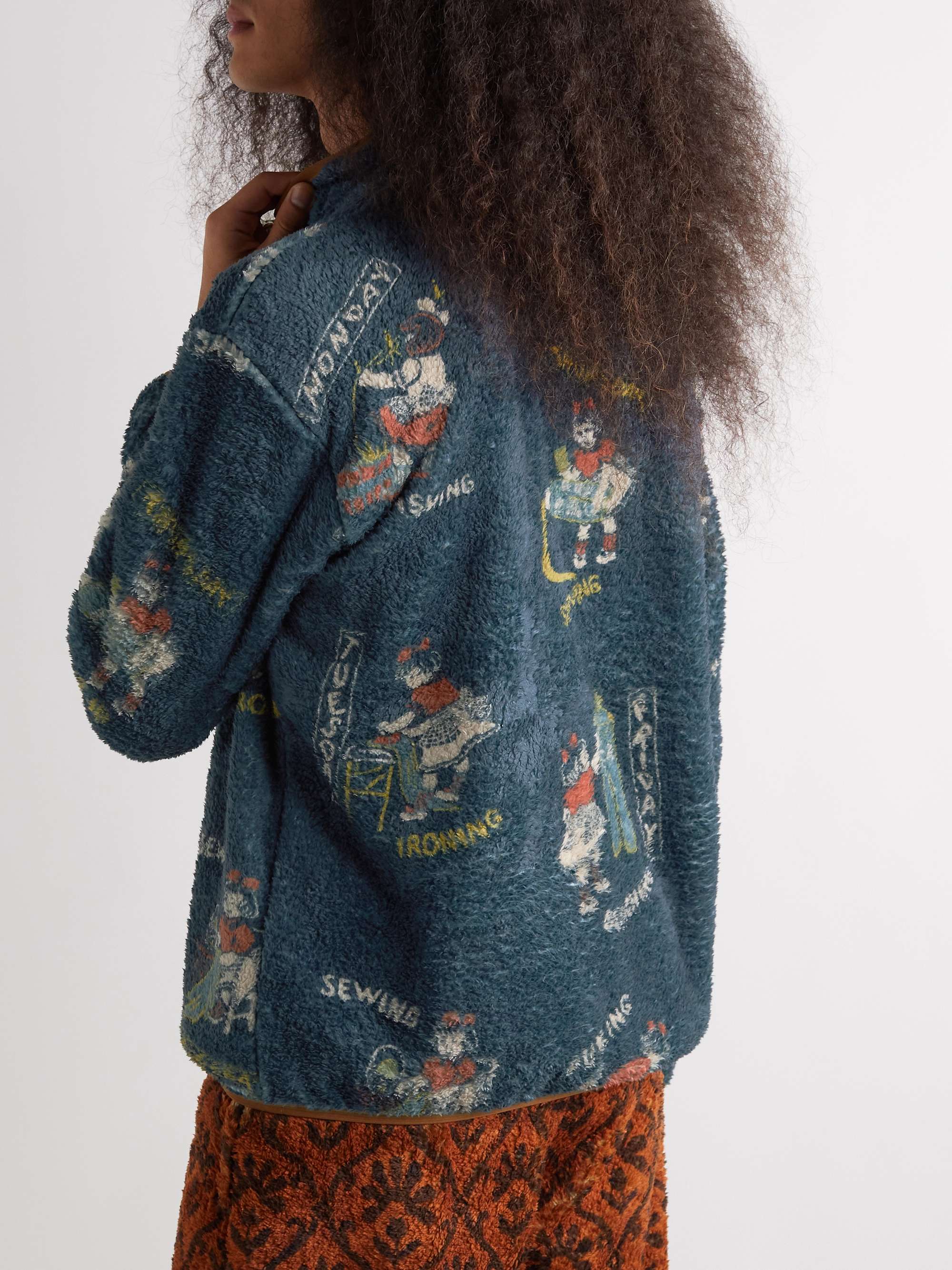 Kountry Calendar Printed Fleece Sweatshirt view