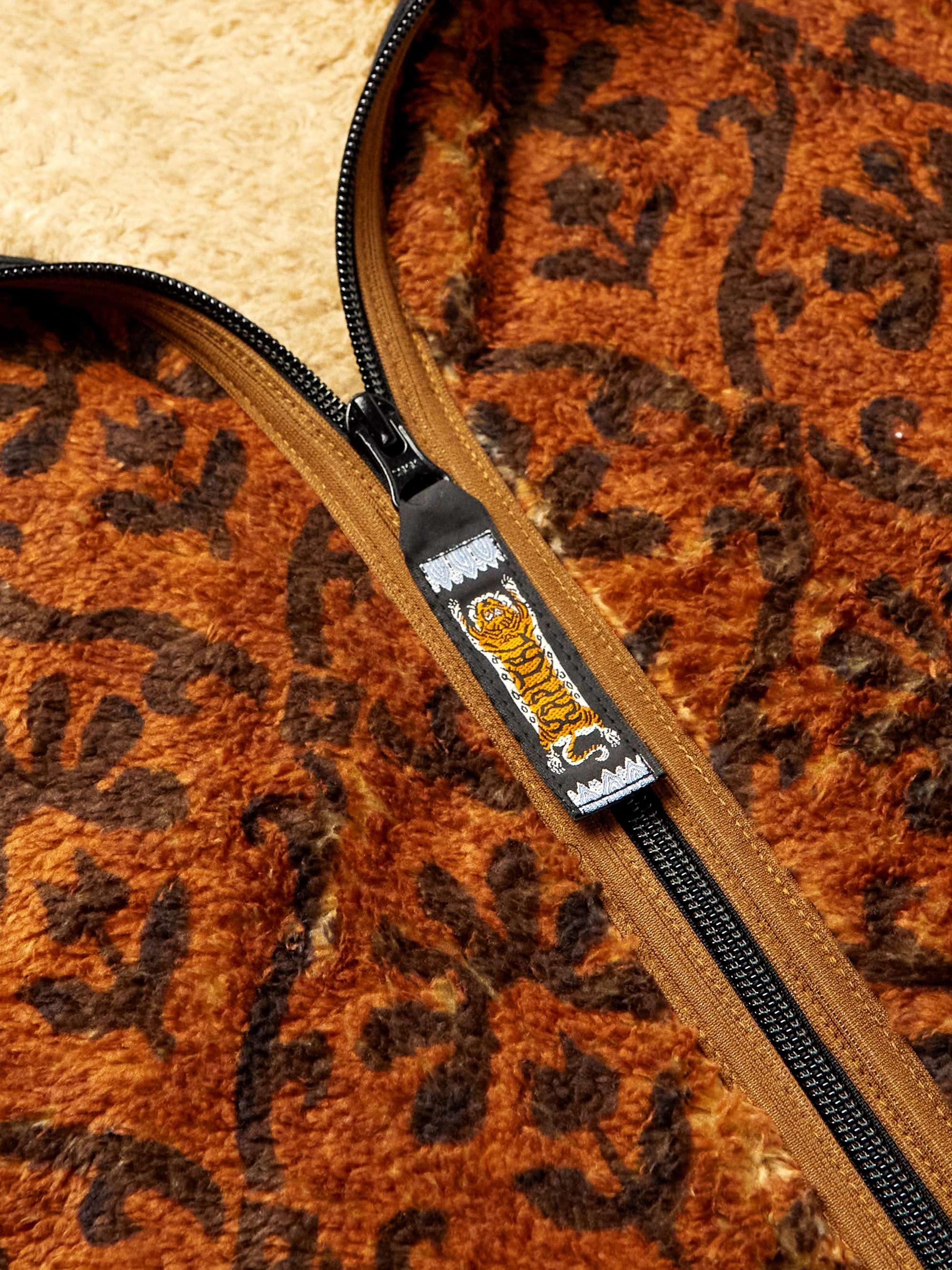 Yosemite Printed Cotton-Fleece Jacket view