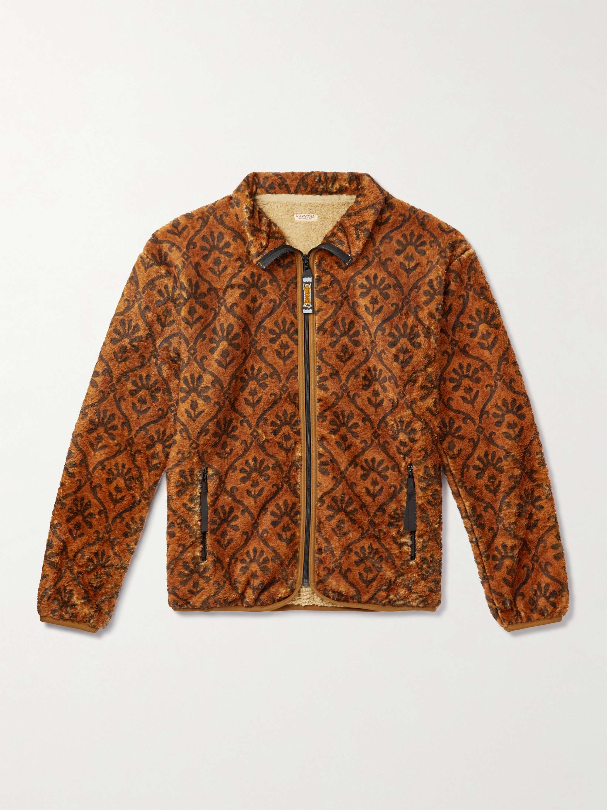 Yosemite Printed Cotton-Fleece Jacket view