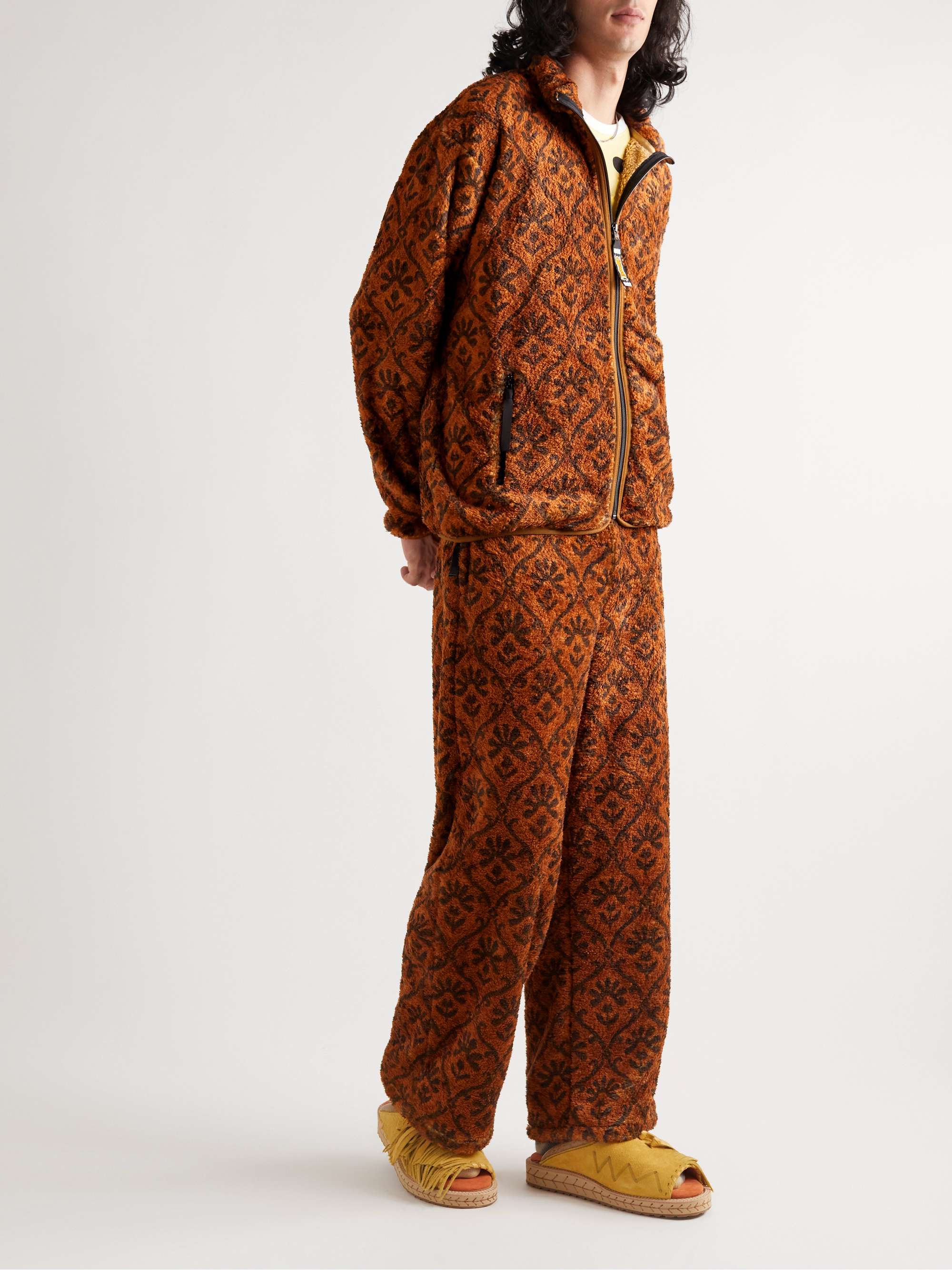 Yosemite Printed Cotton-Fleece Jacket view