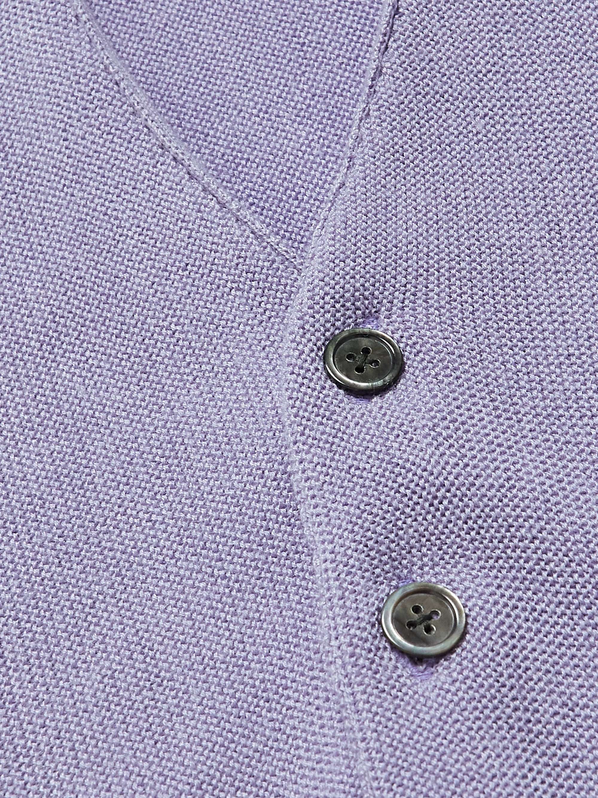 Intarsia Knitted Cardigan view