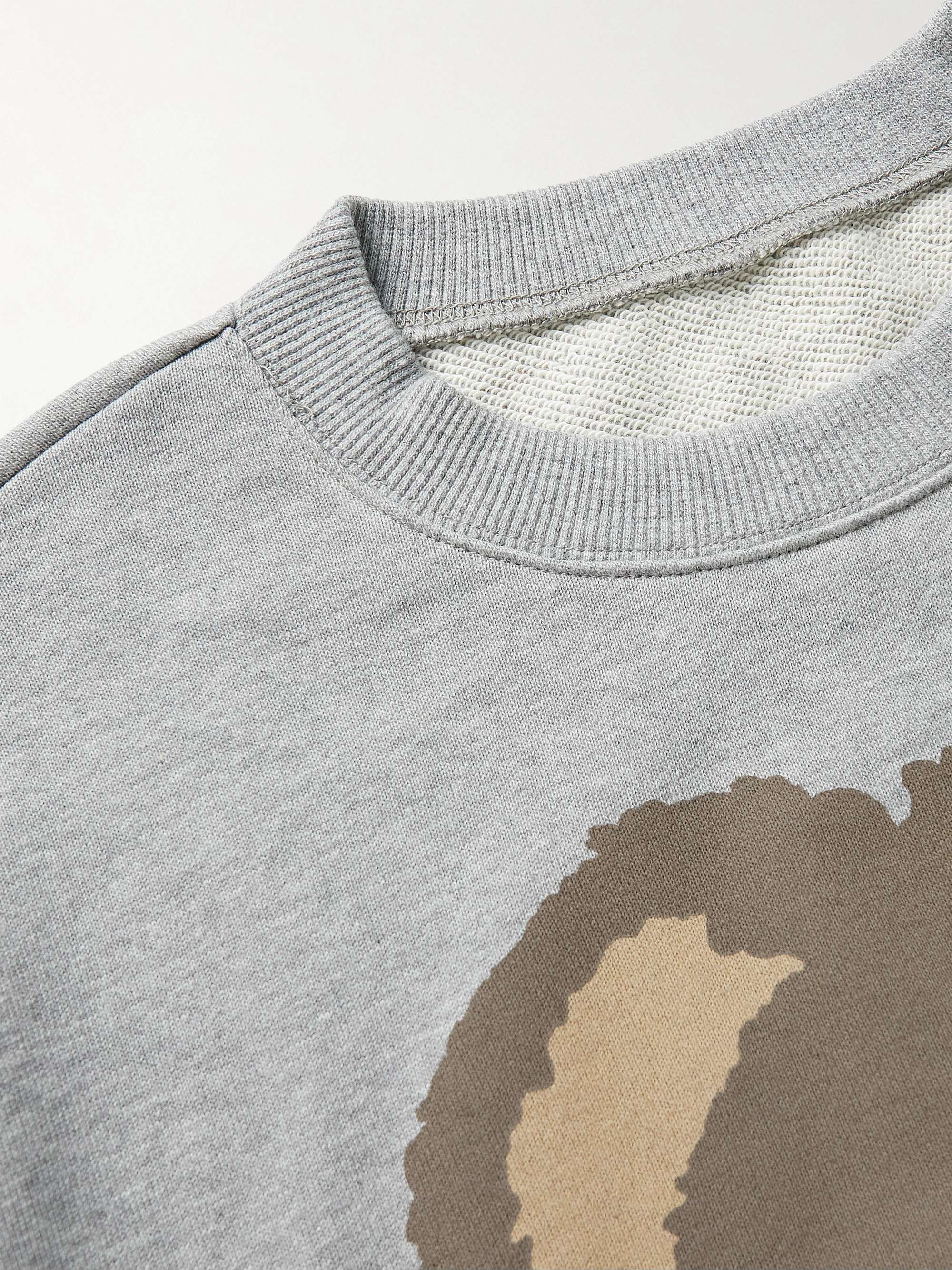 Printed Cotton-Jersey Sweatshirt view