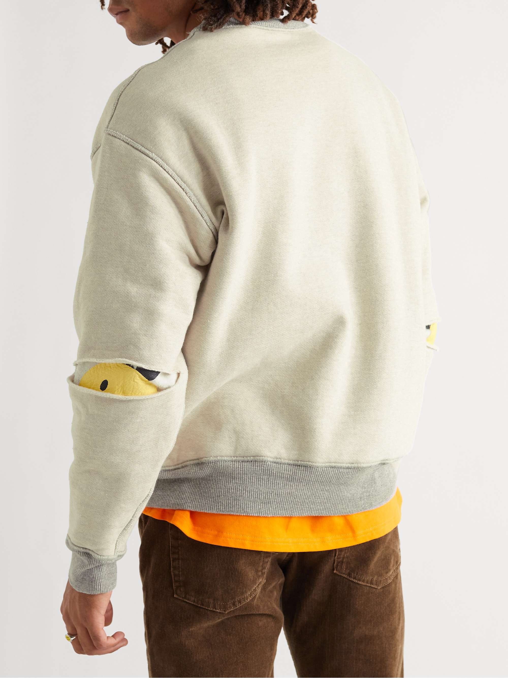 Coneybowy Reversible Printed Cotton-Jersey Sweatshirt view