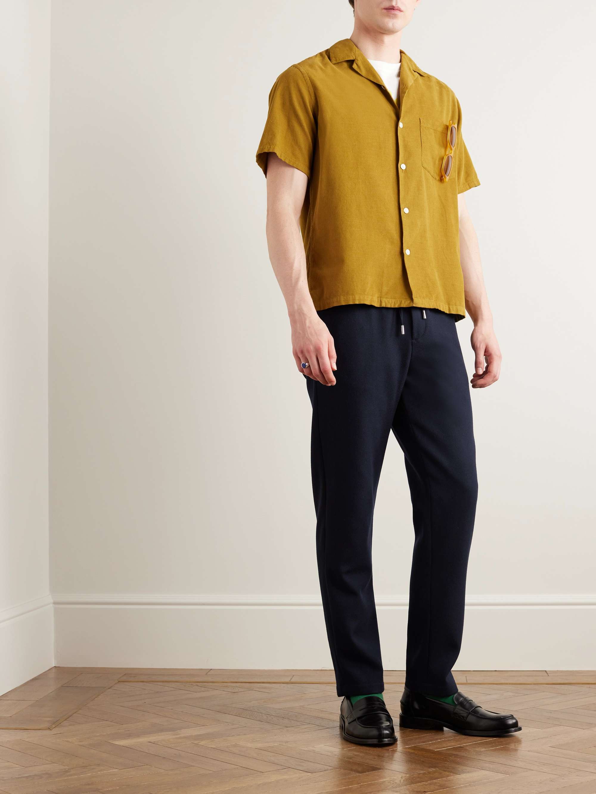 Tapered Virgin Wool-Blend Sweatpants view