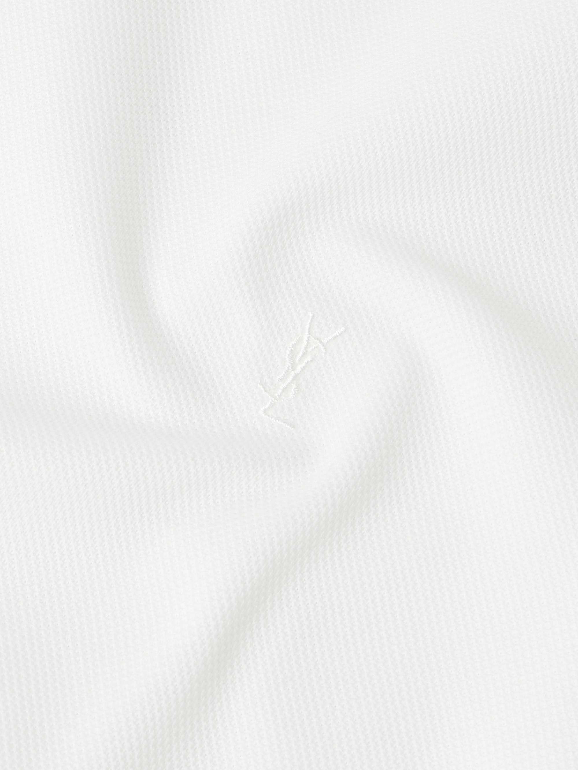 Monogram Logo-Embroidered Cotton-Piqué Polo Shirt view