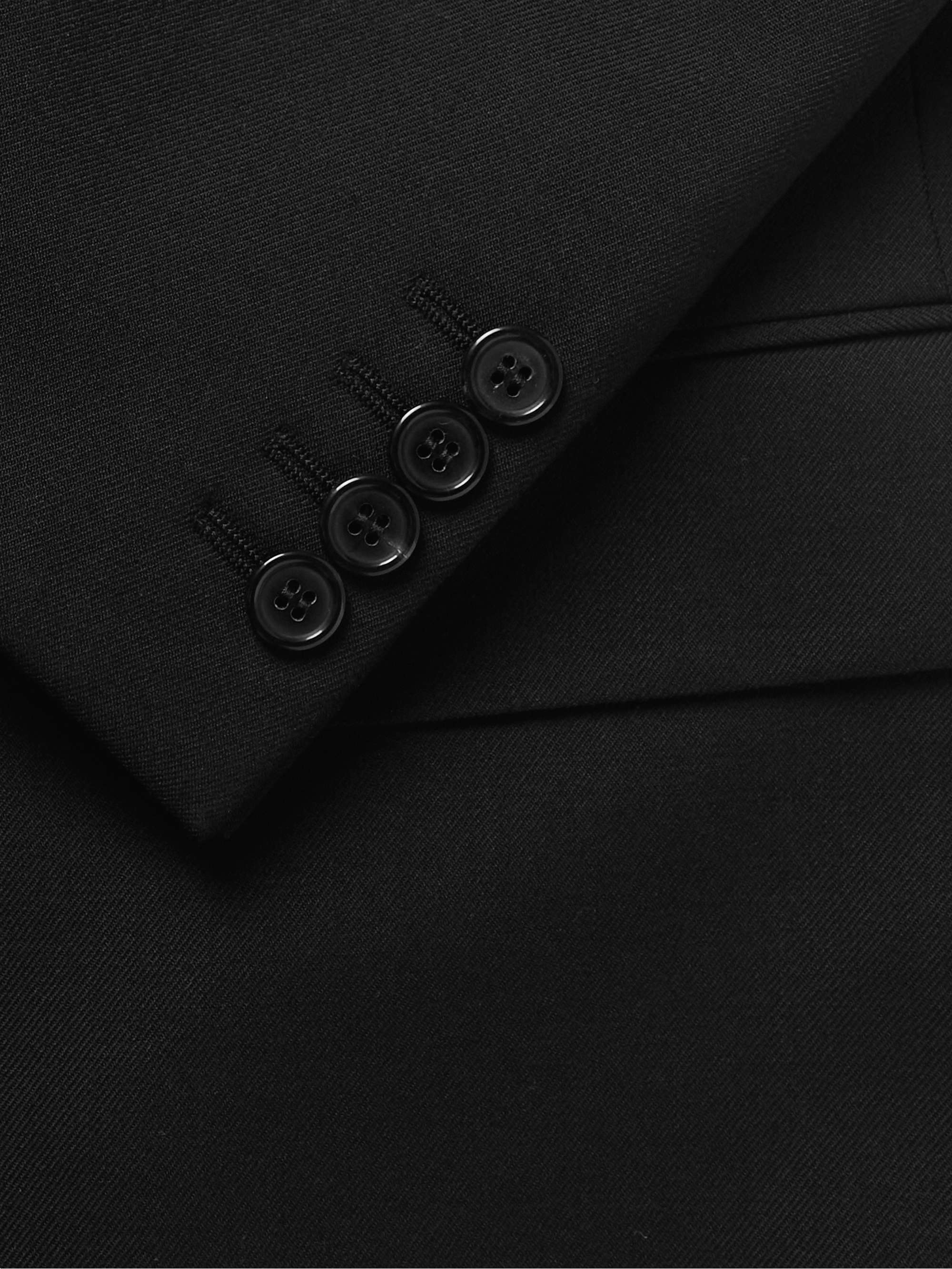 Slim-Fit Virgin Wool-Gabardine Blazer view