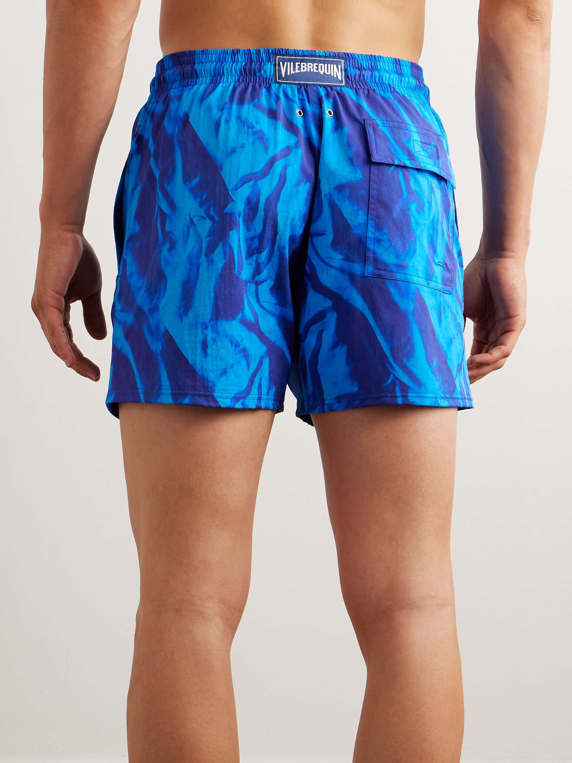 Moorise Mid-Length Printed Recycled Swim Shorts view