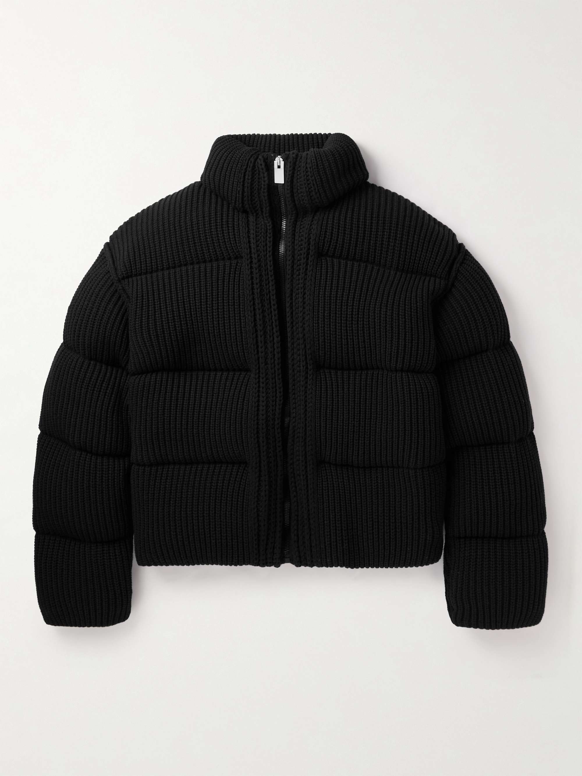 6 Moncler 1017 ALYX 9SM Quilted Ribbed-Knit Down Jacket view
