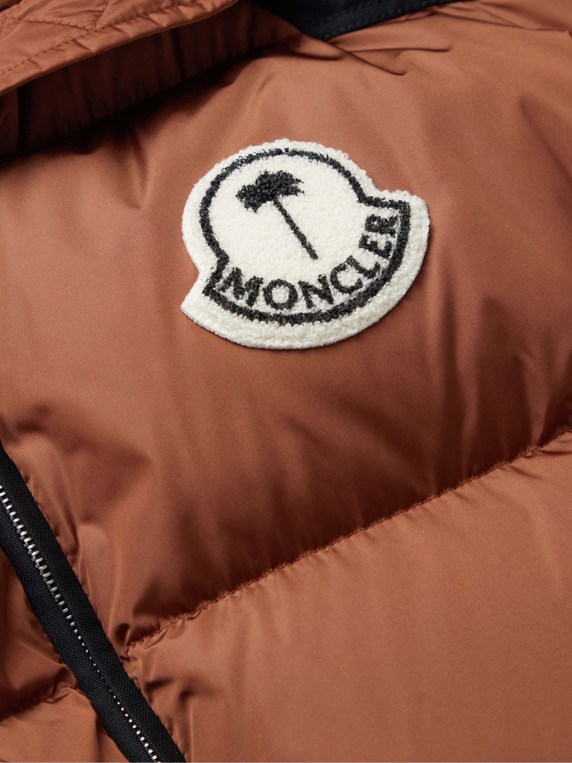+ Palm Angels Nevin Quilted Padded Shell Down Jacket view