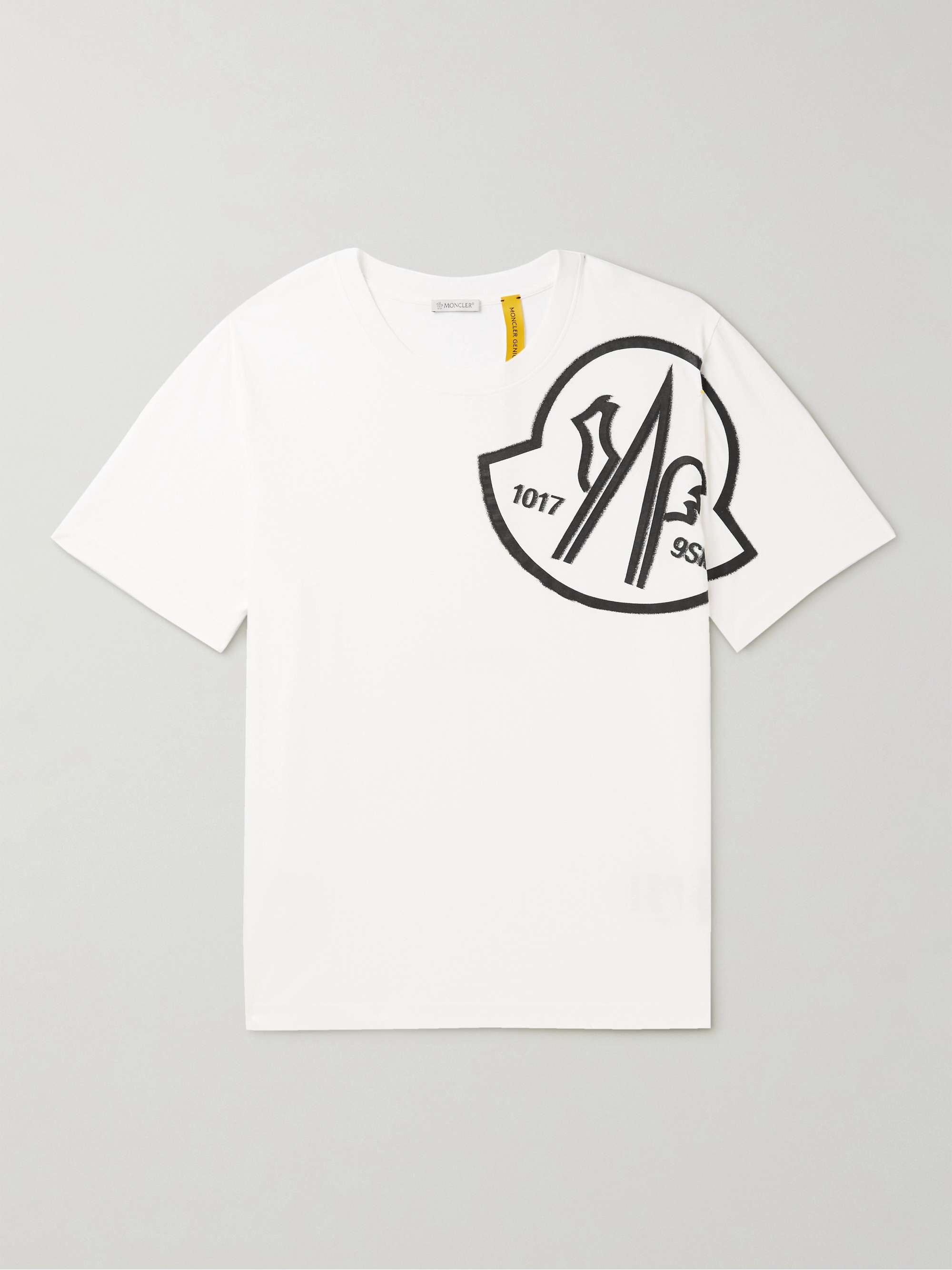 6 Moncler 1017 ALYX 9SM Logo-Embellished Cotton-Jersey T-Shirt view