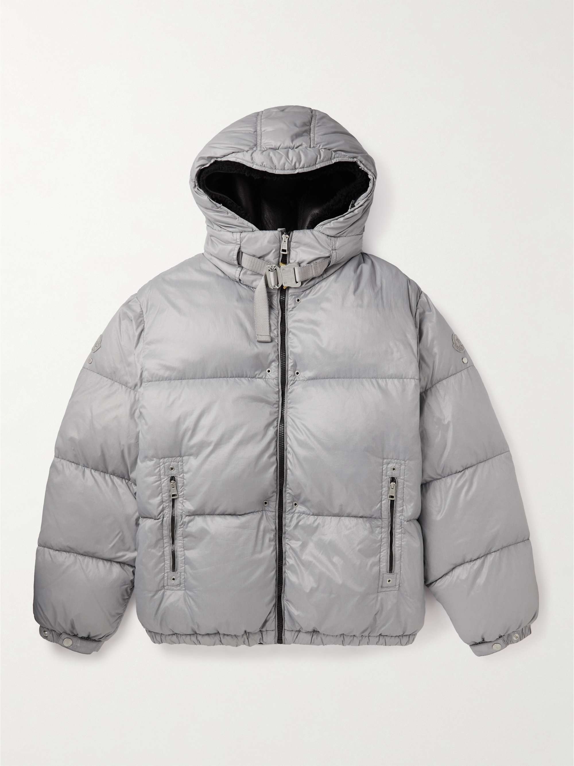 6 Moncler 1017 ALYX 9SM Quilted Shell Hooded Down Jacket with Detachable Liner view