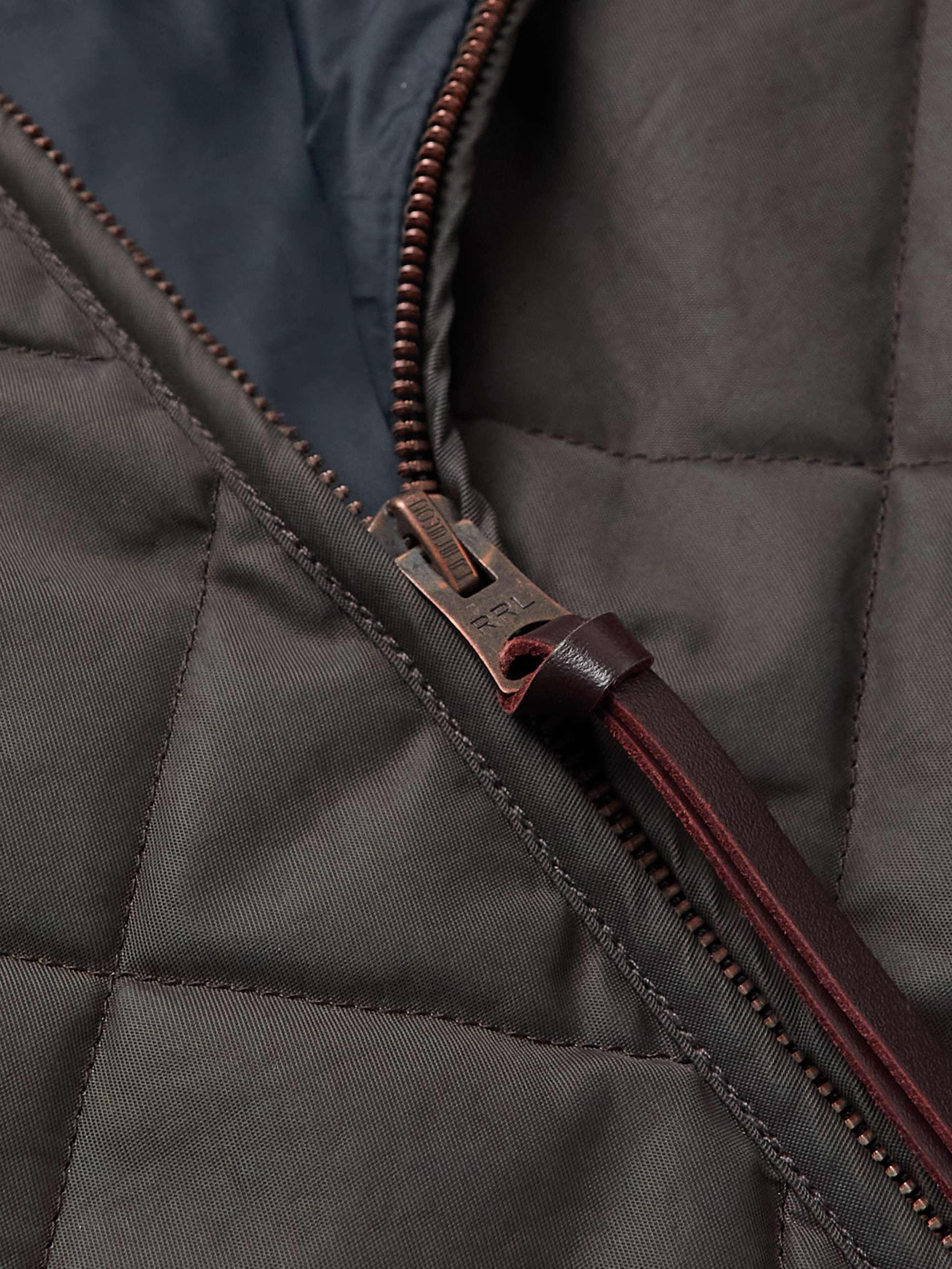 Benton Quilted Recycled-Shell Bomber Jacket view