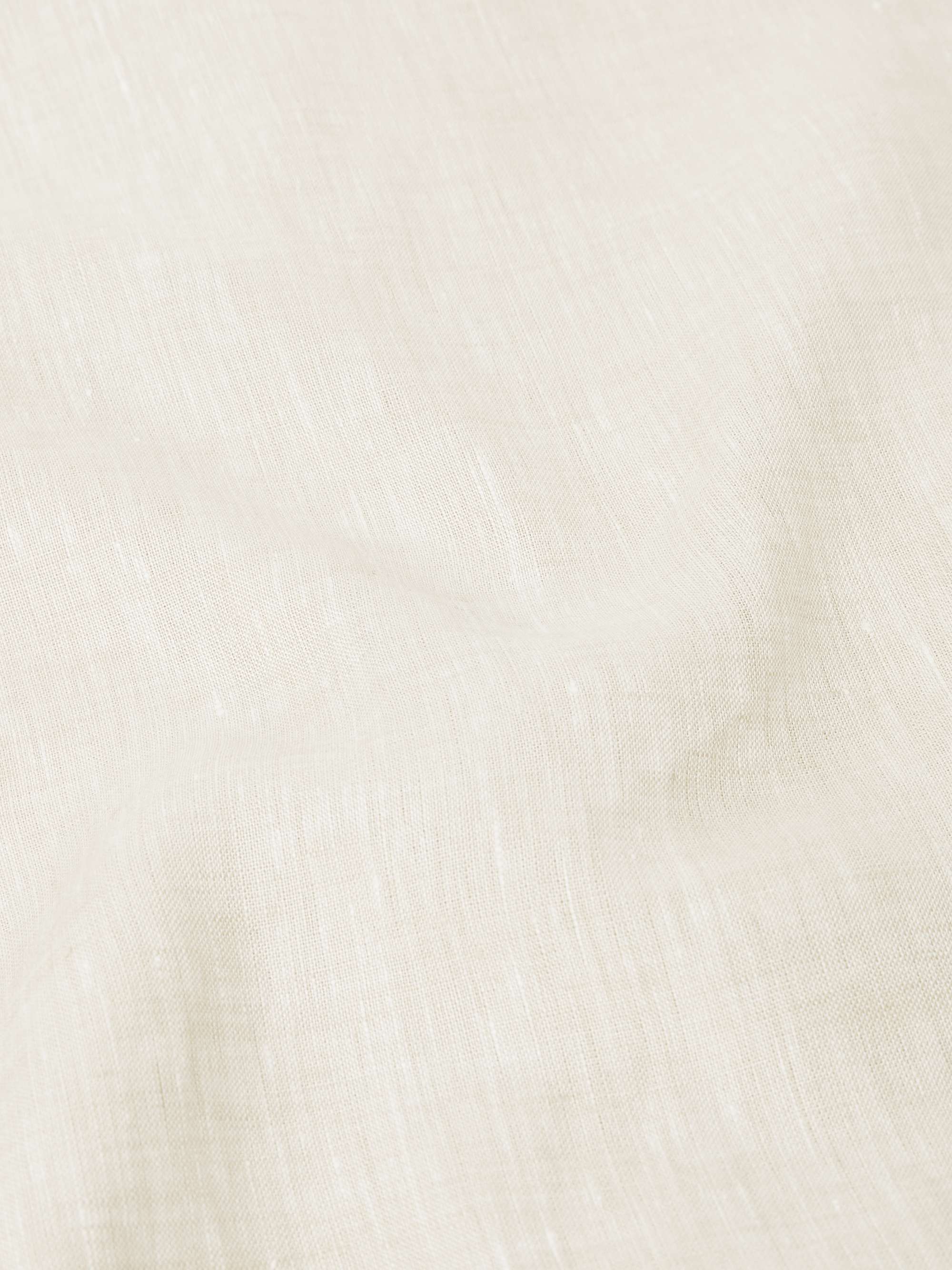 Arizona Grandad-Collar Linen Shirt view
