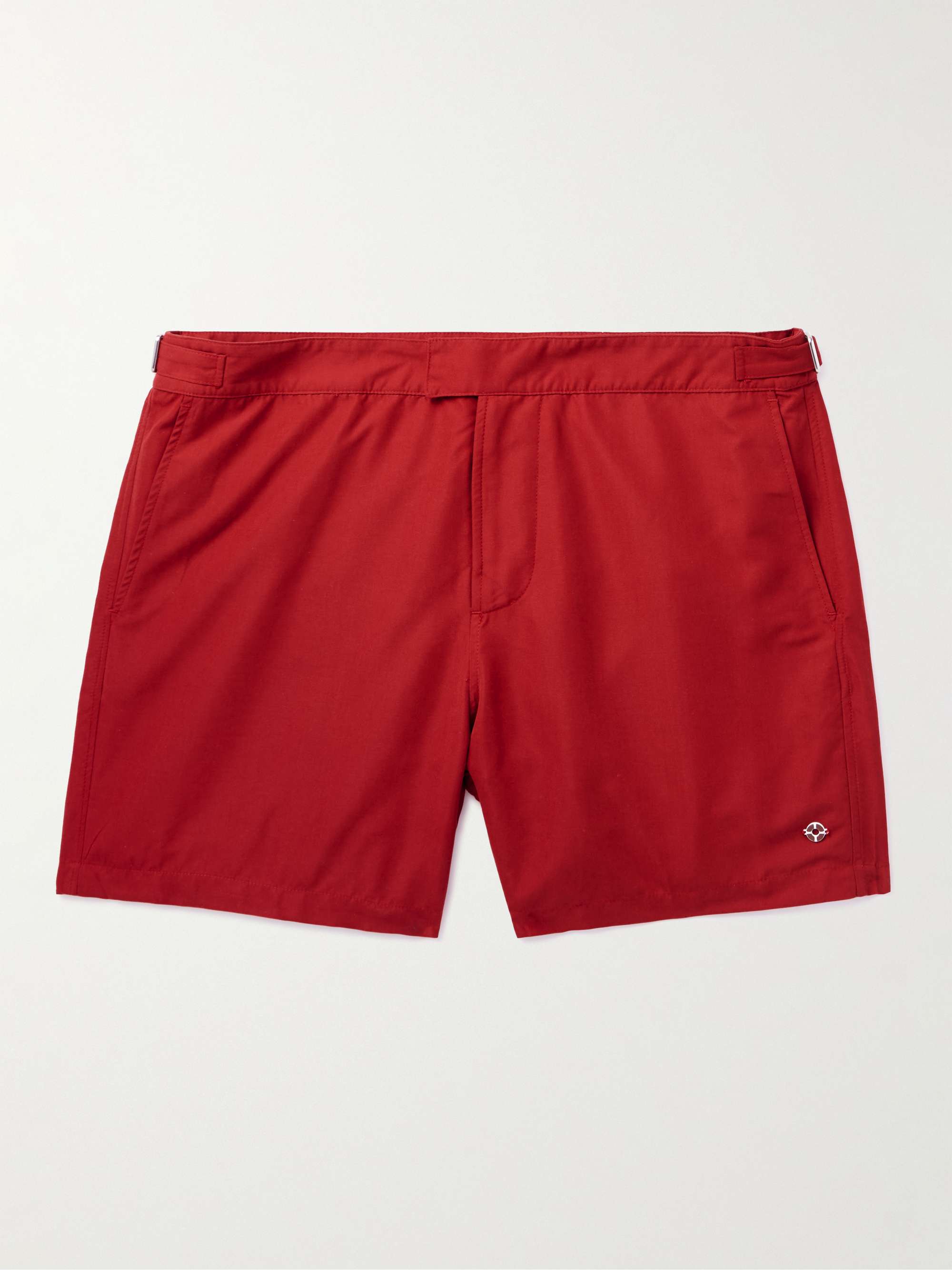 Schooner Straight-Leg Mid-Length Swim Shorts view