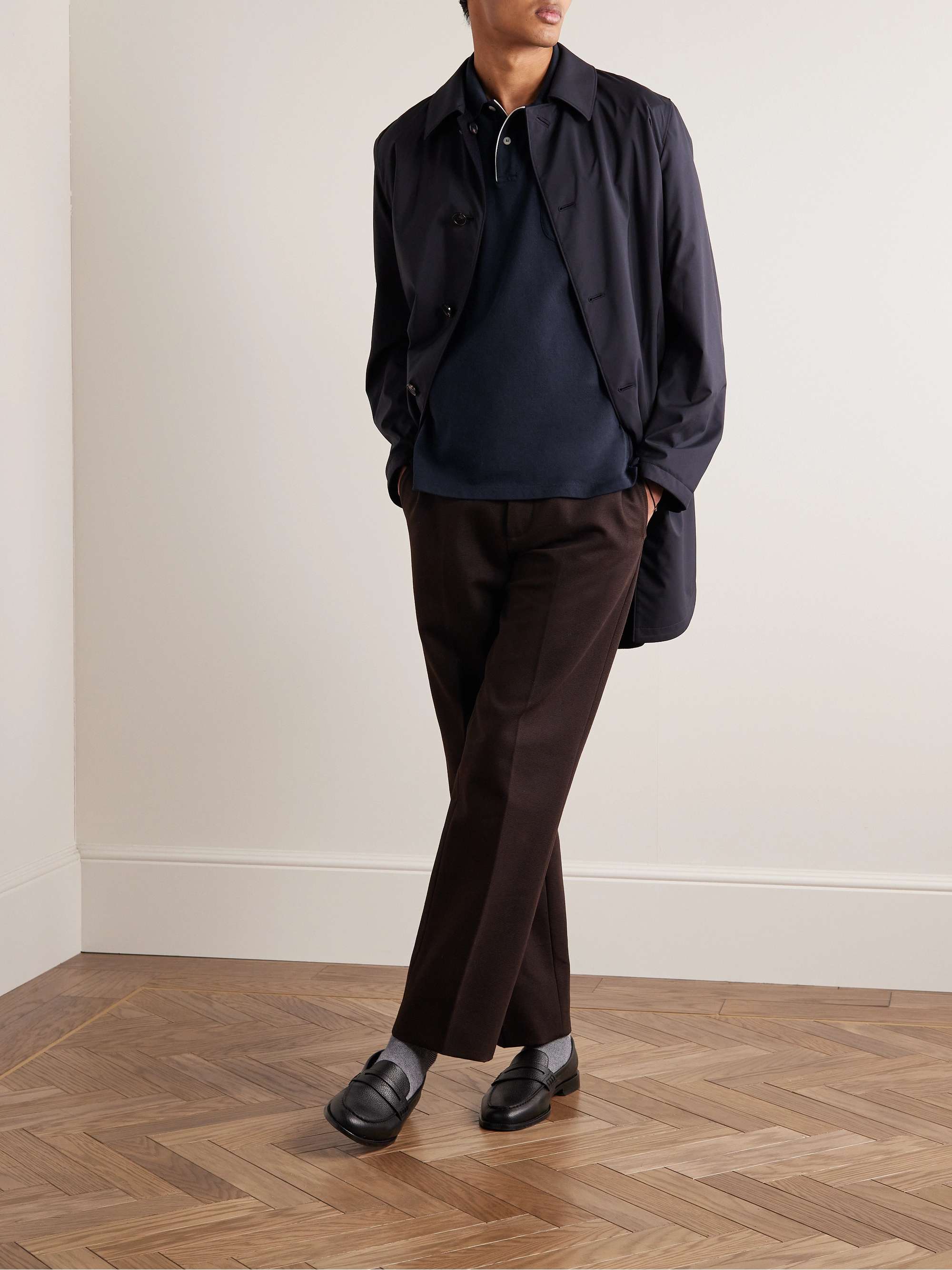 Regatta Stretch-Cotton Piqué Polo Shirt view