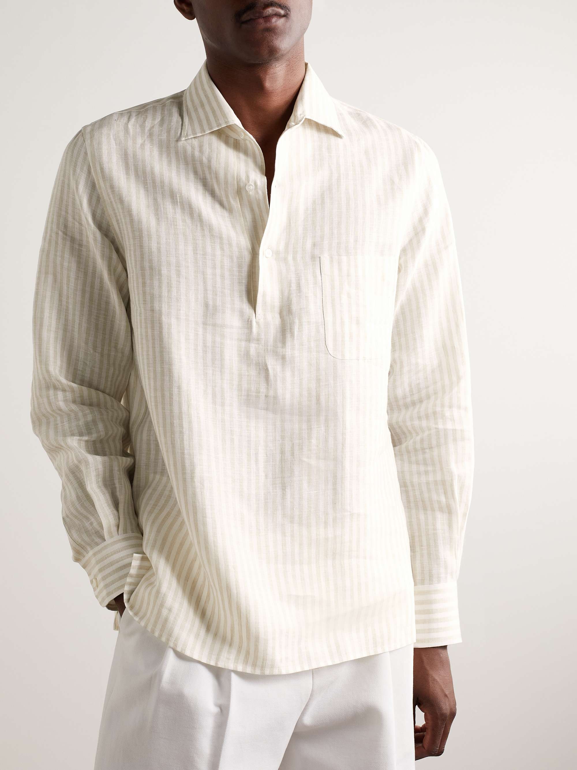Arizona Striped Linen Shirt view