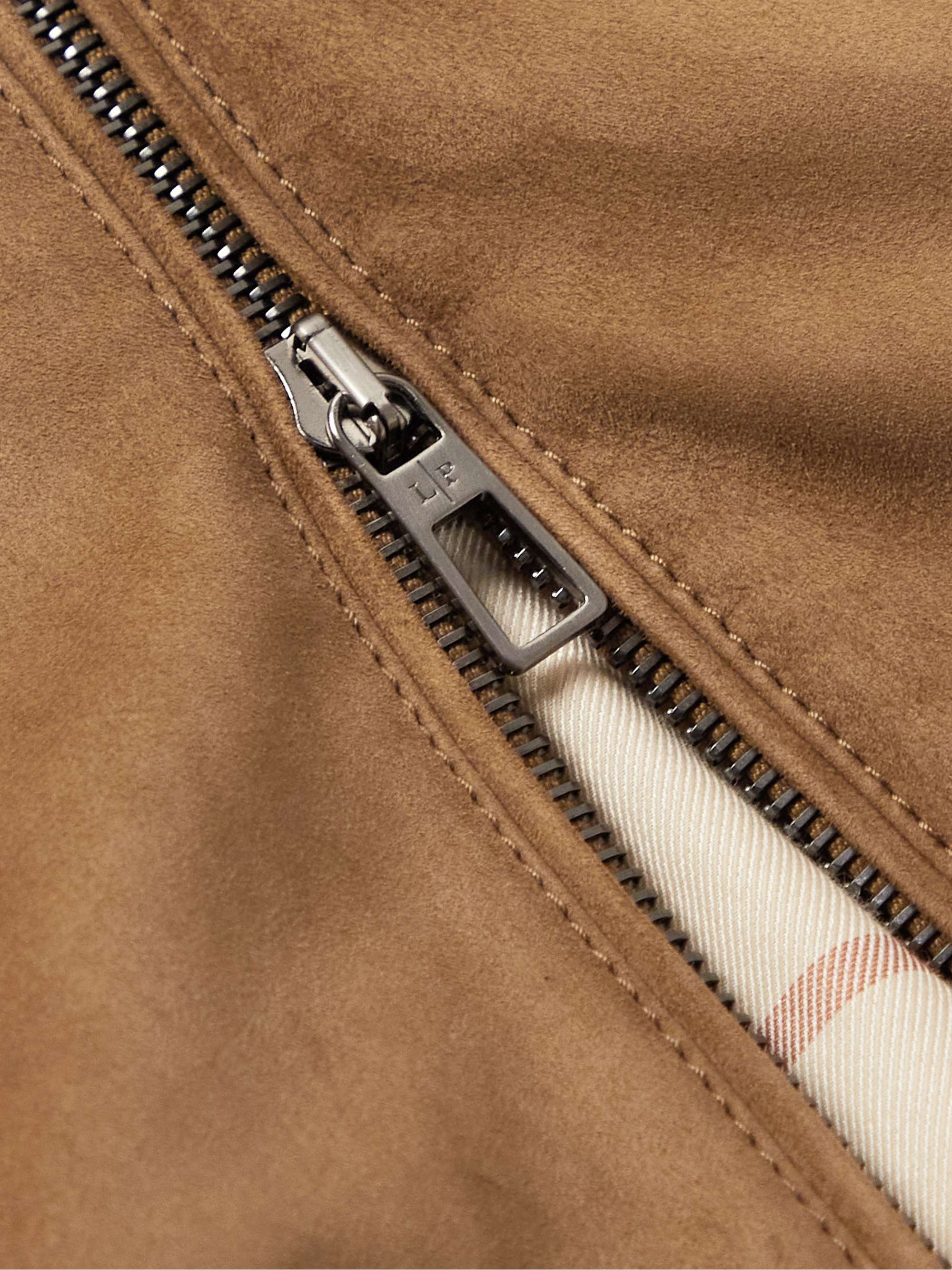 LP IVY Suede Bomber Jacket view