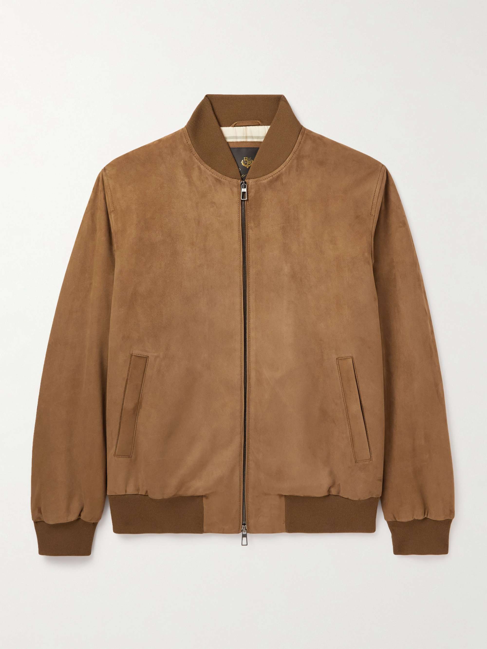 LP IVY Suede Bomber Jacket view