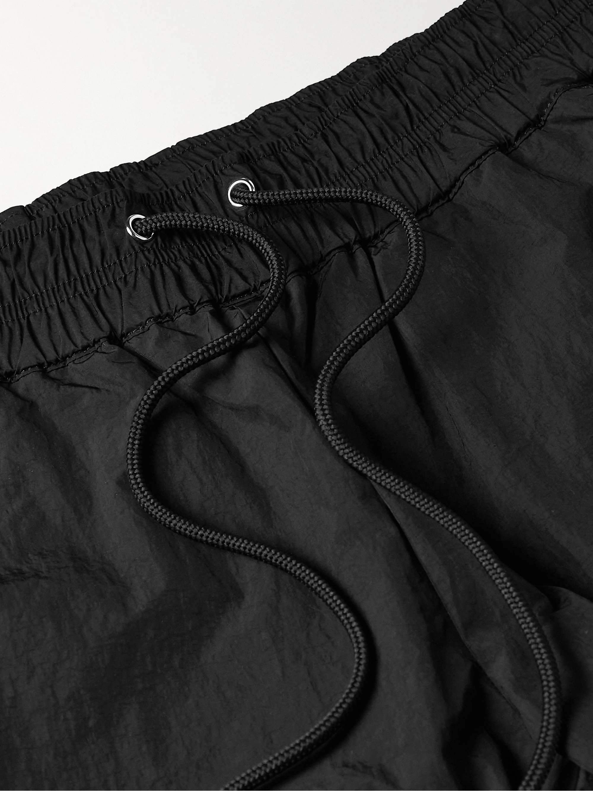 Himalayan Straight-Leg Canvas-Panelled Nylon Cargo Trousers view