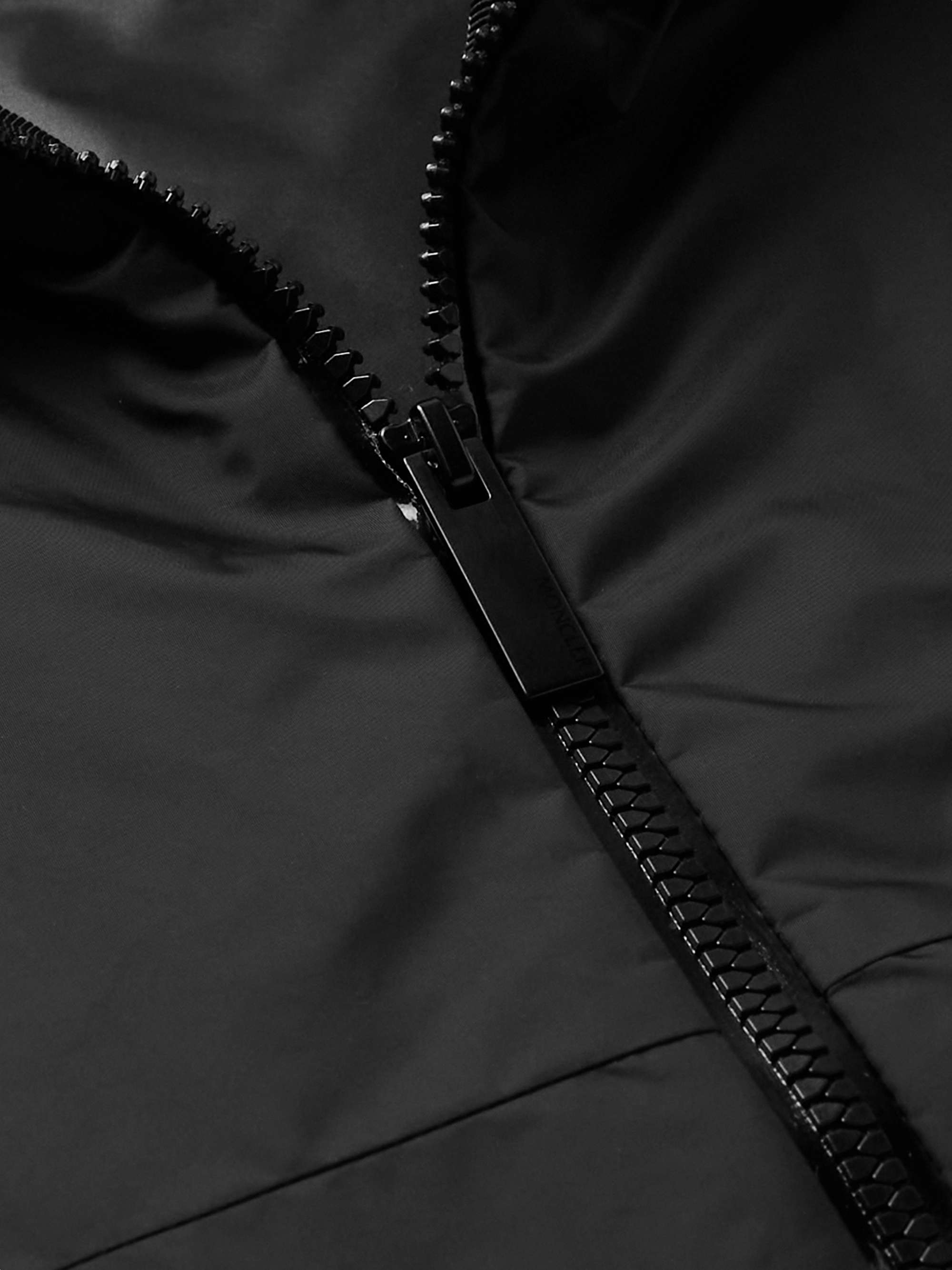 Junichi Logo-Appliquéd Shell Hooded Jacket view