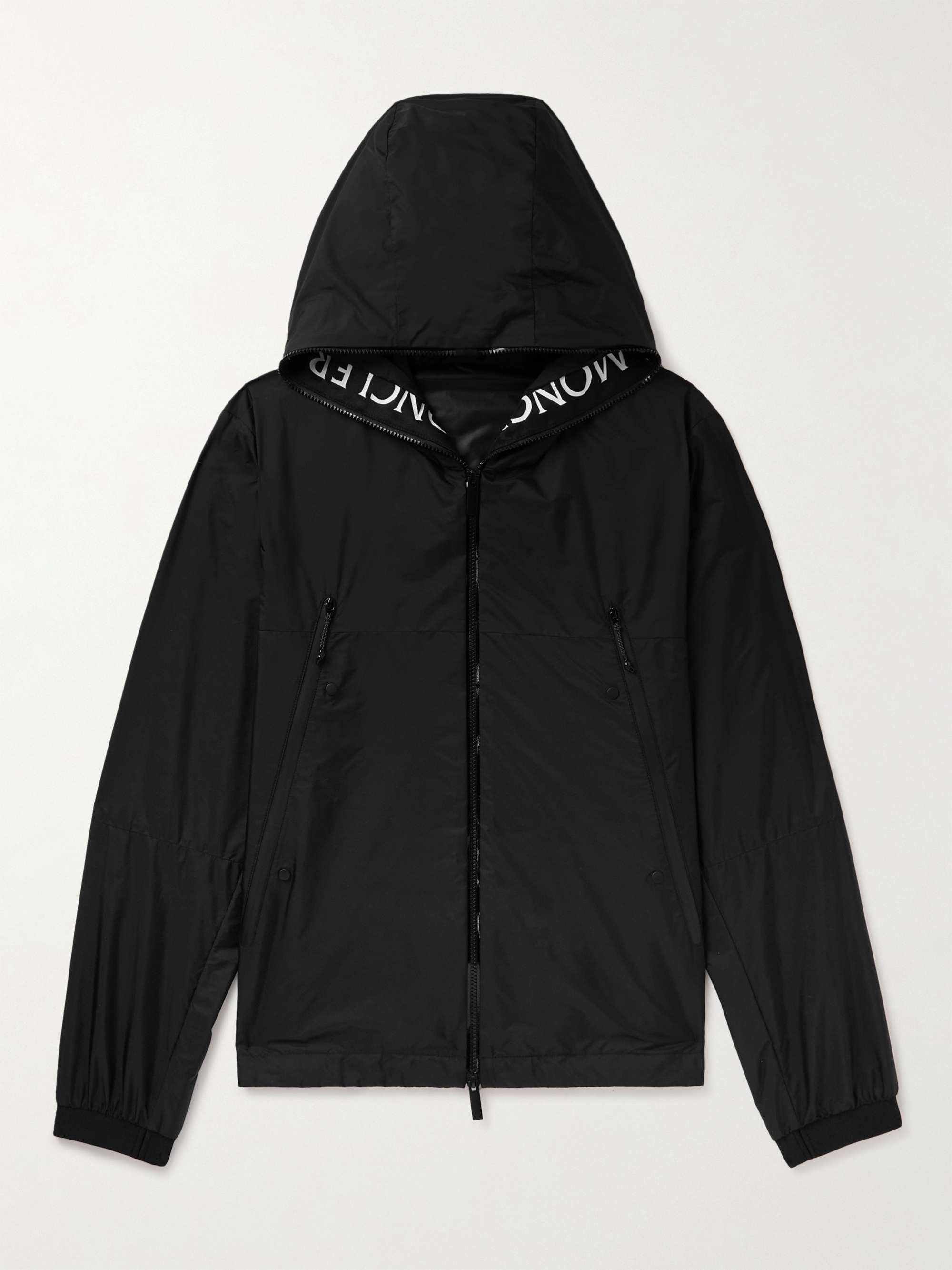 Junichi Logo-Appliquéd Shell Hooded Jacket view