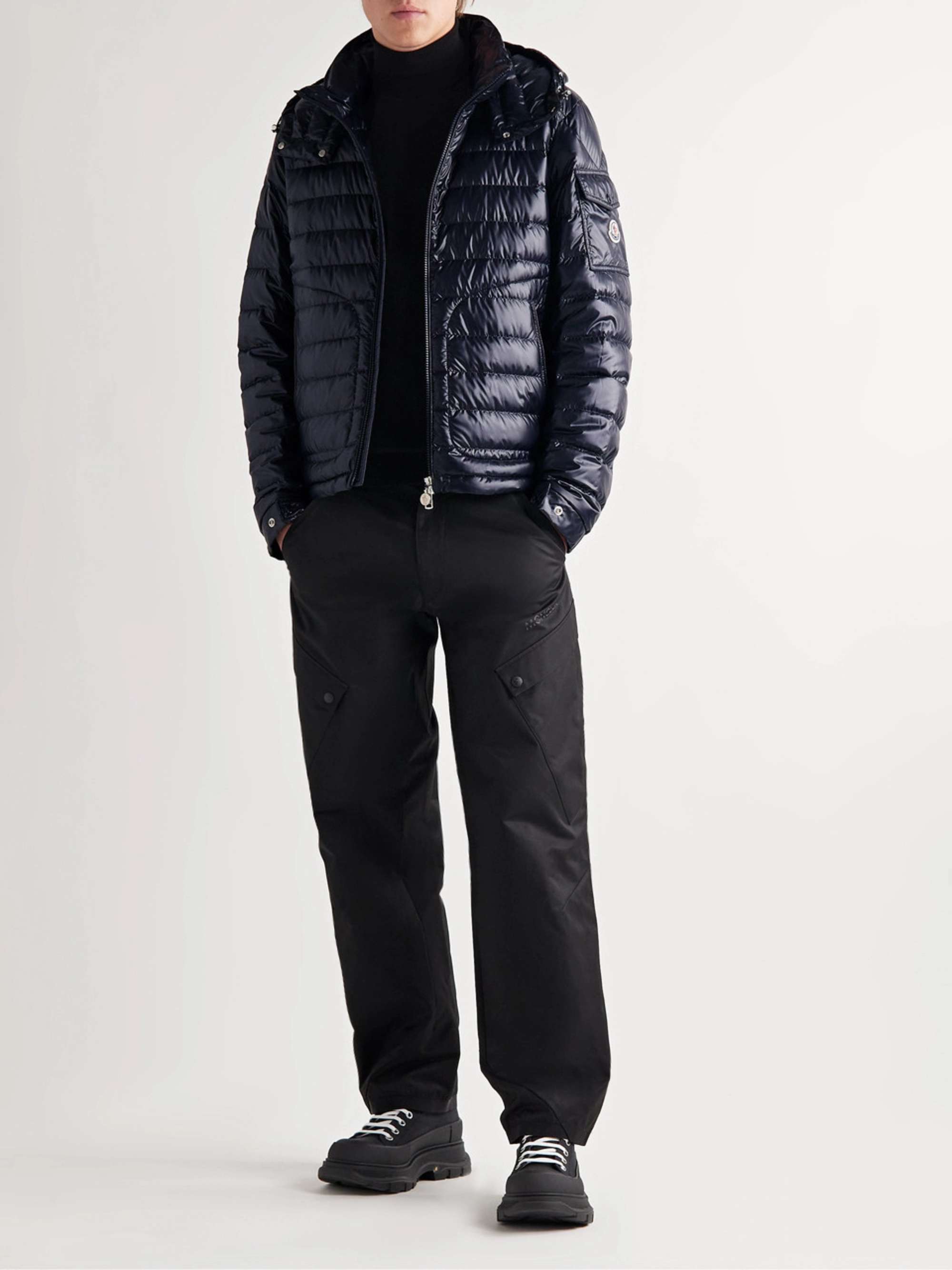 Lauros Hooded Quilted Shell Down Jacket view