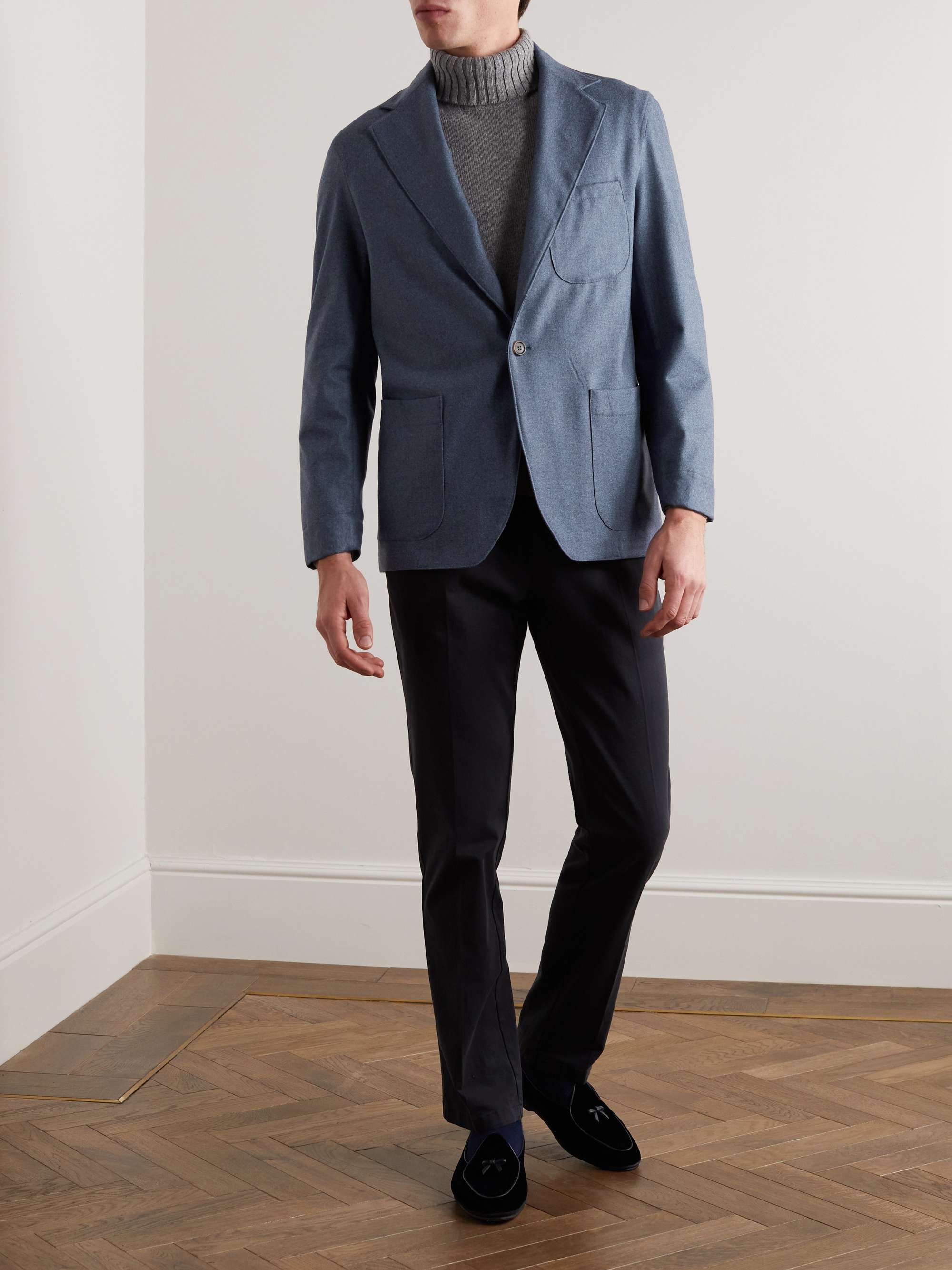 Wool-Flannel Blazer view