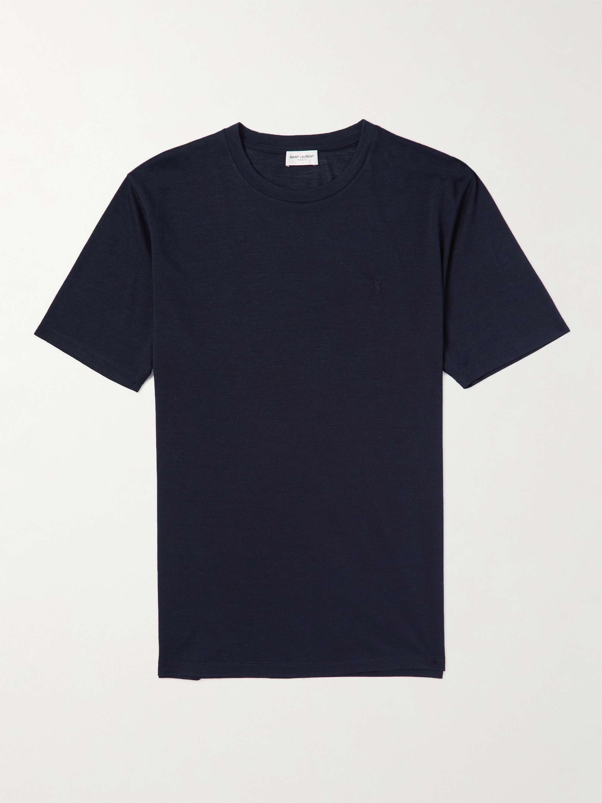 Wool and Silk-Blend T-Shirt view