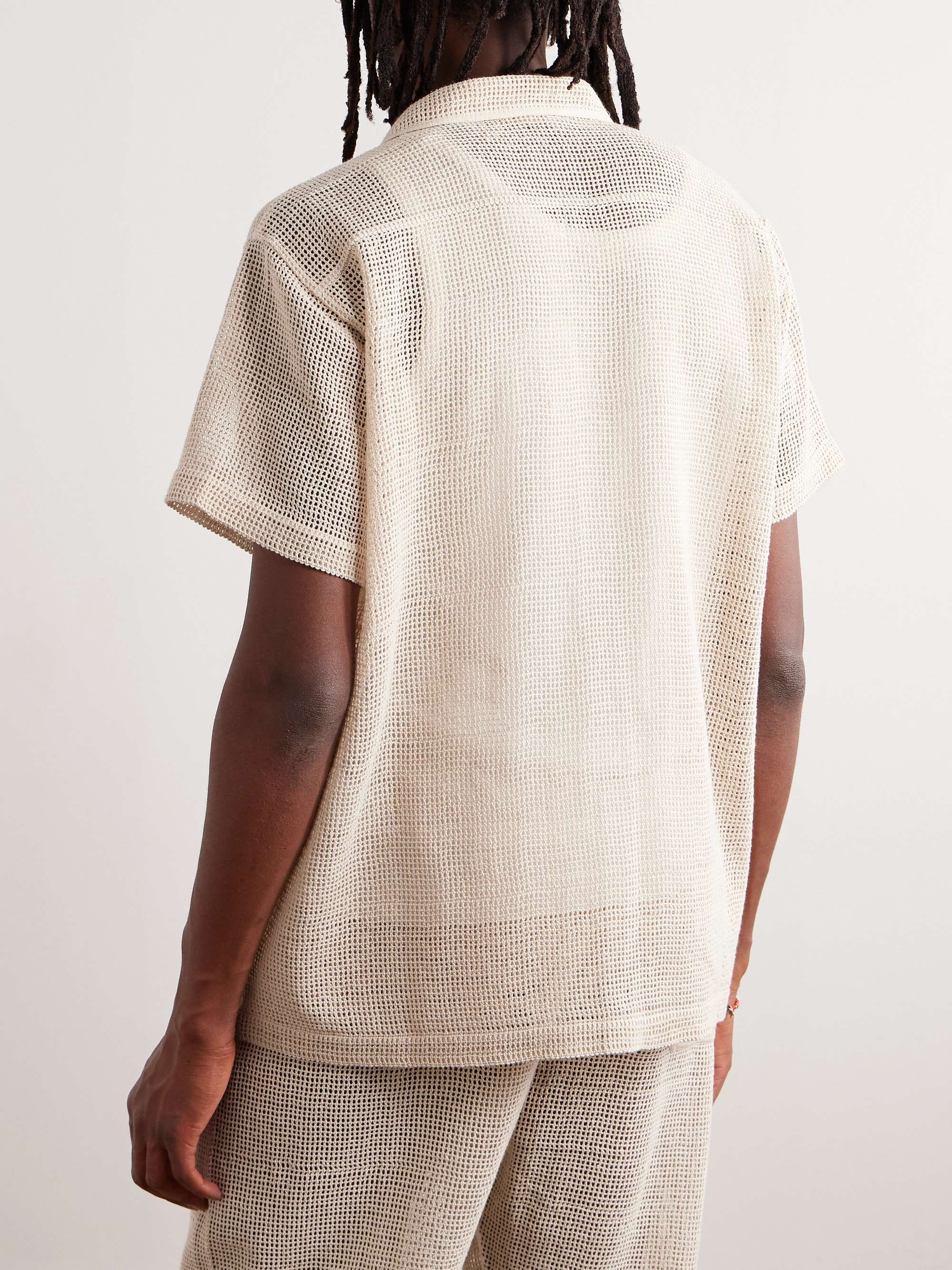 Macramé Cotton Shirt view