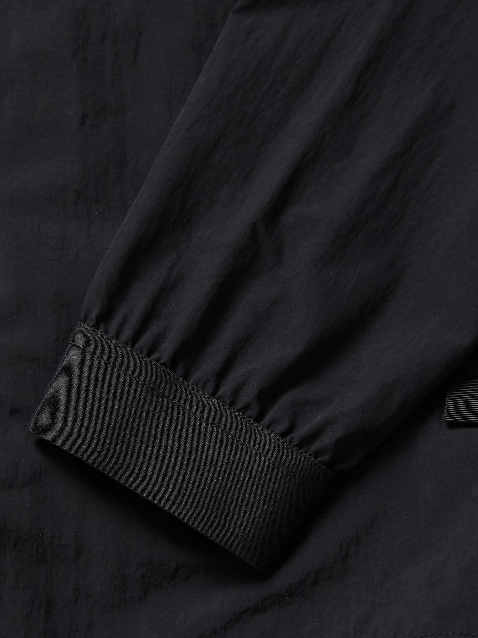 Faber Logo-Appliquéd Shell Hooded Jacket view