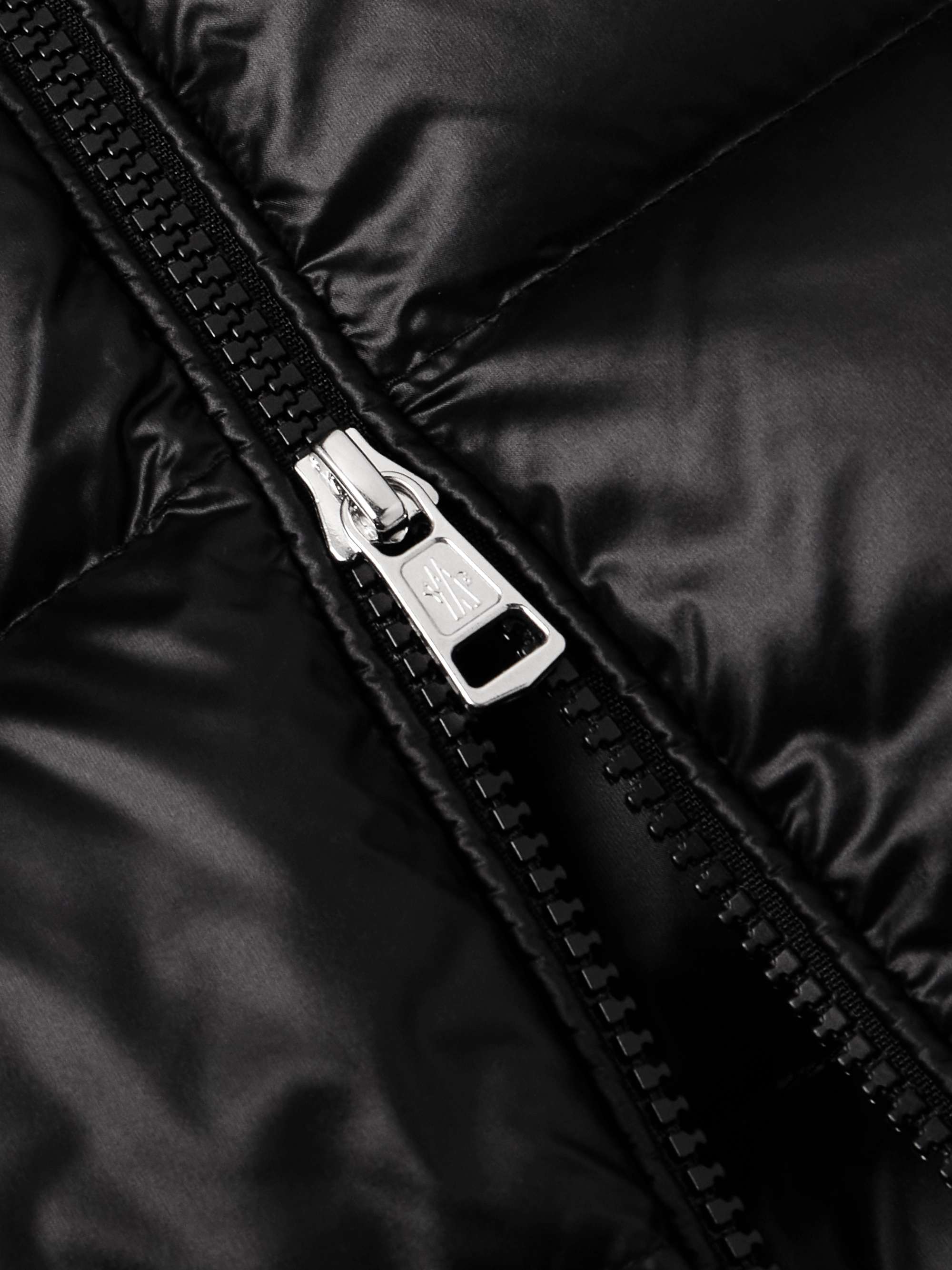 Pavin Logo-Appliquéd Quilted Shell Hooded Down Jacket view