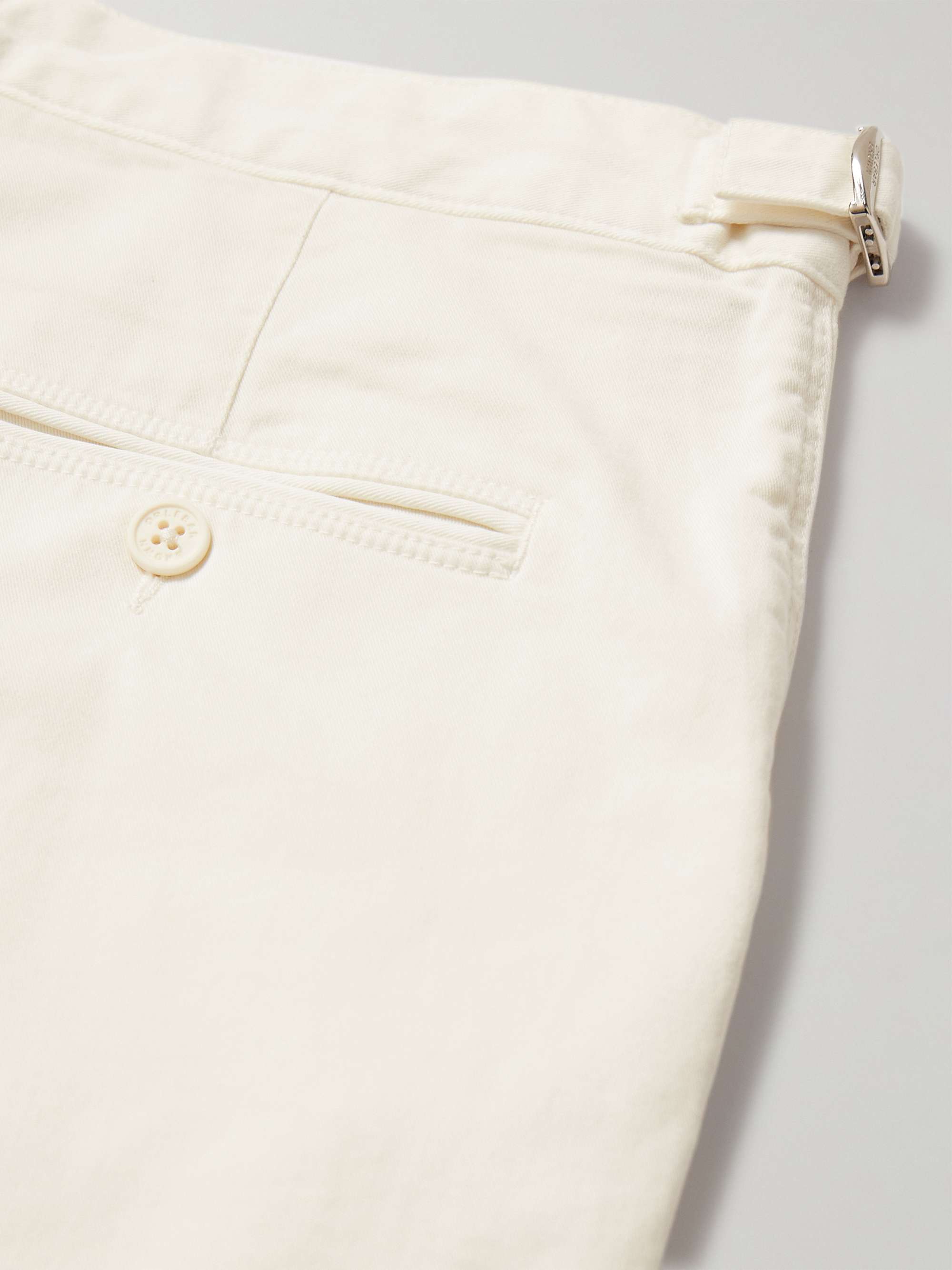 Bulldog Slim-Fit Cotton-Blend Twill Shorts view