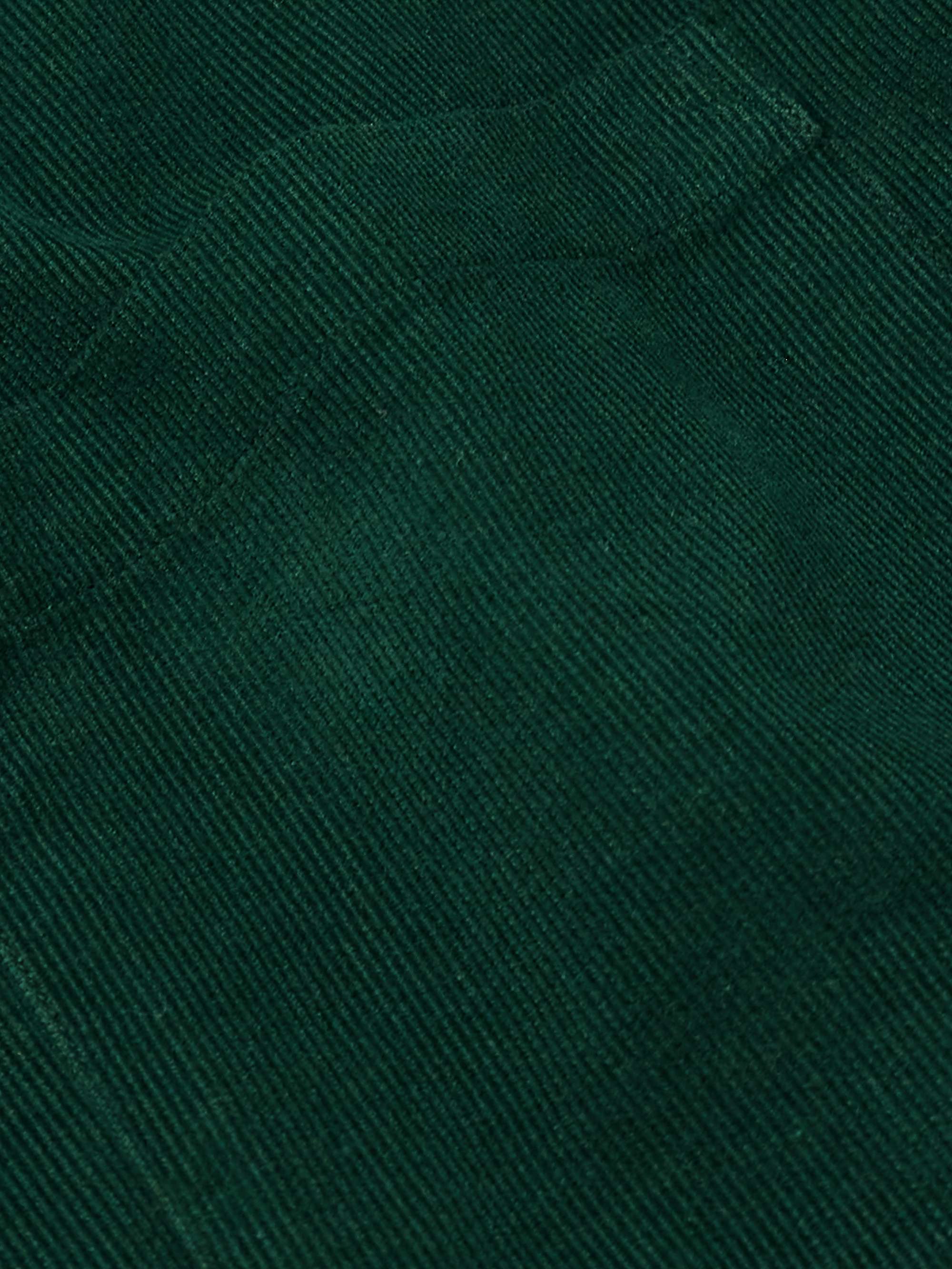 Convertible-Collar Cotton-Corduroy Shirt view