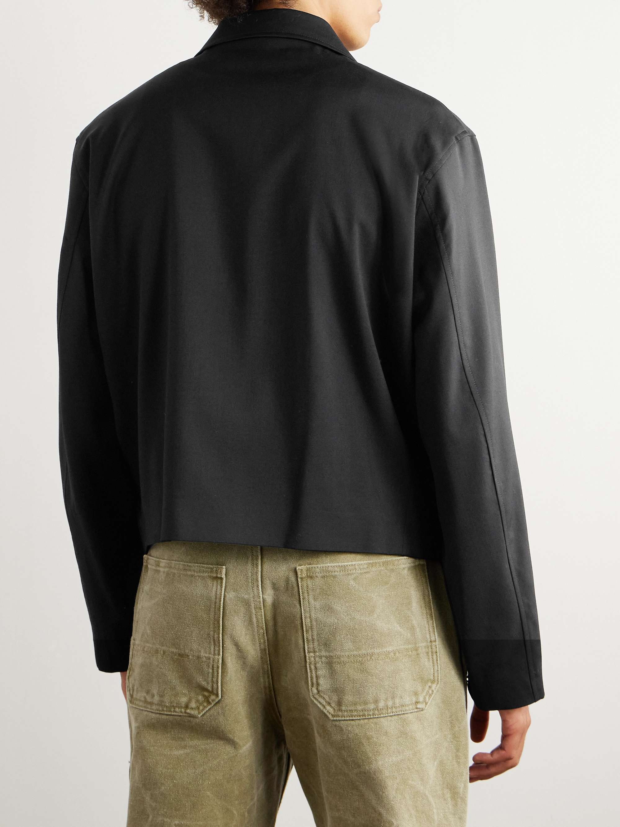 Wool-Twill Blouson Jacket view