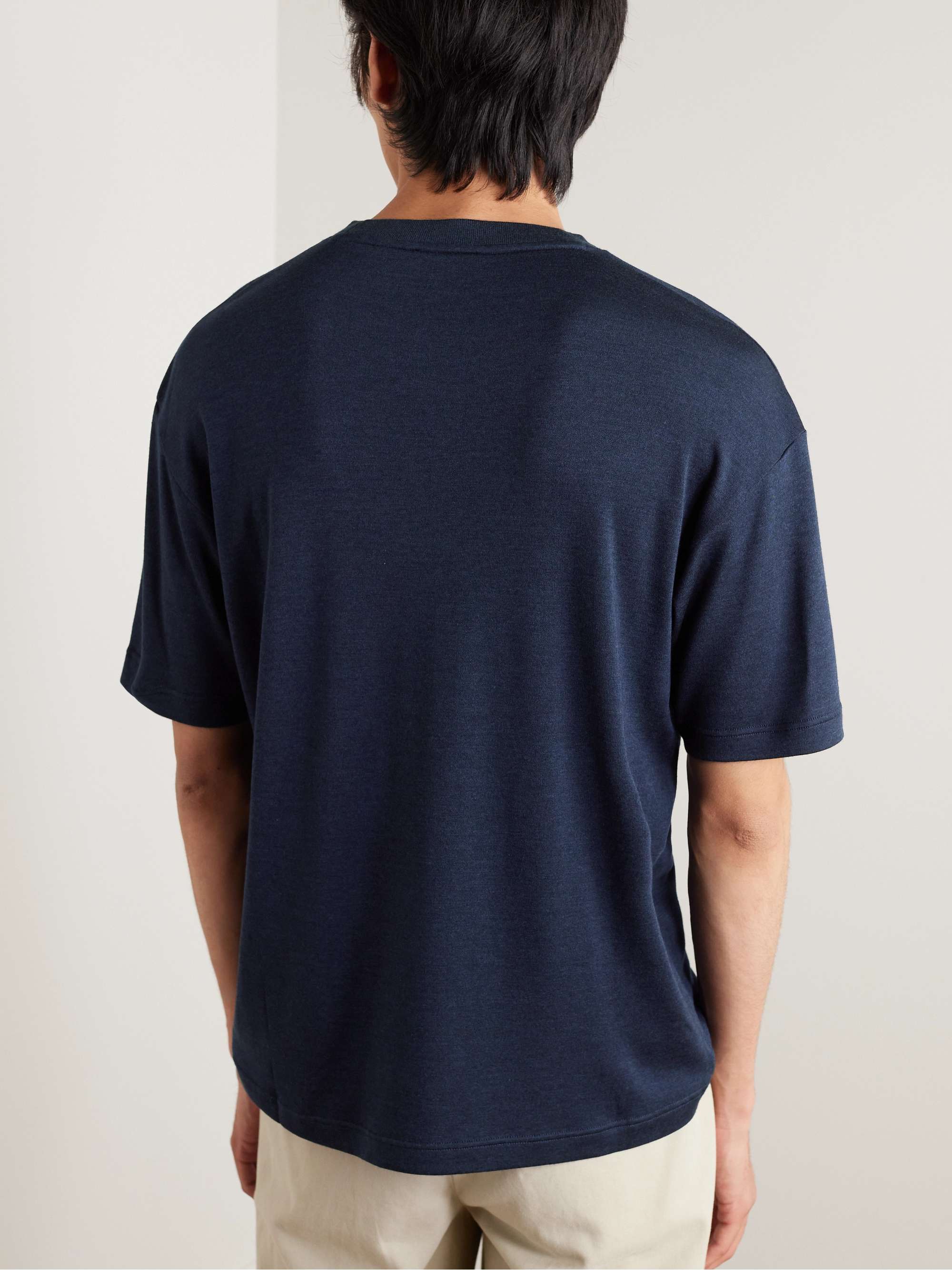 Philion Cashmere and Silk-Blend Jersey T-Shirt view