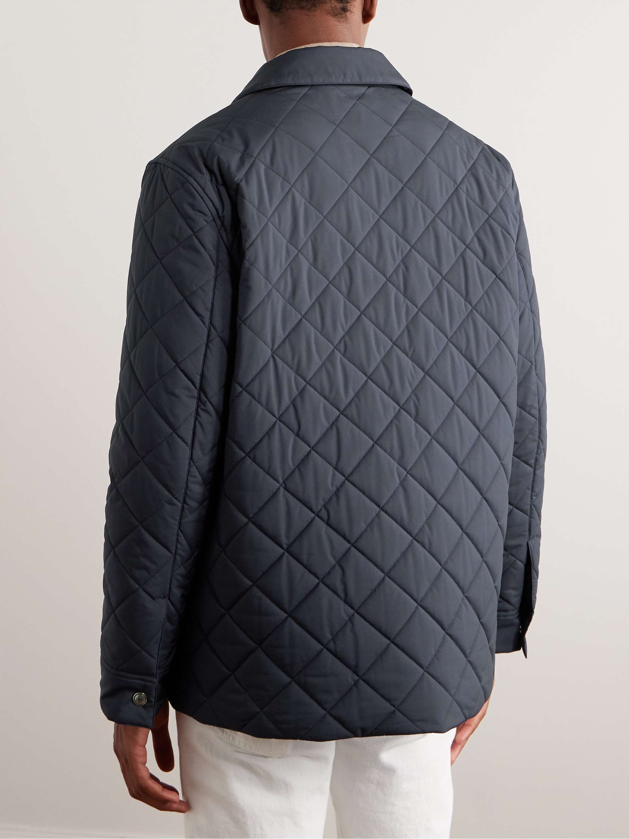 Ampay Quilted Shell Shirt Jacket view