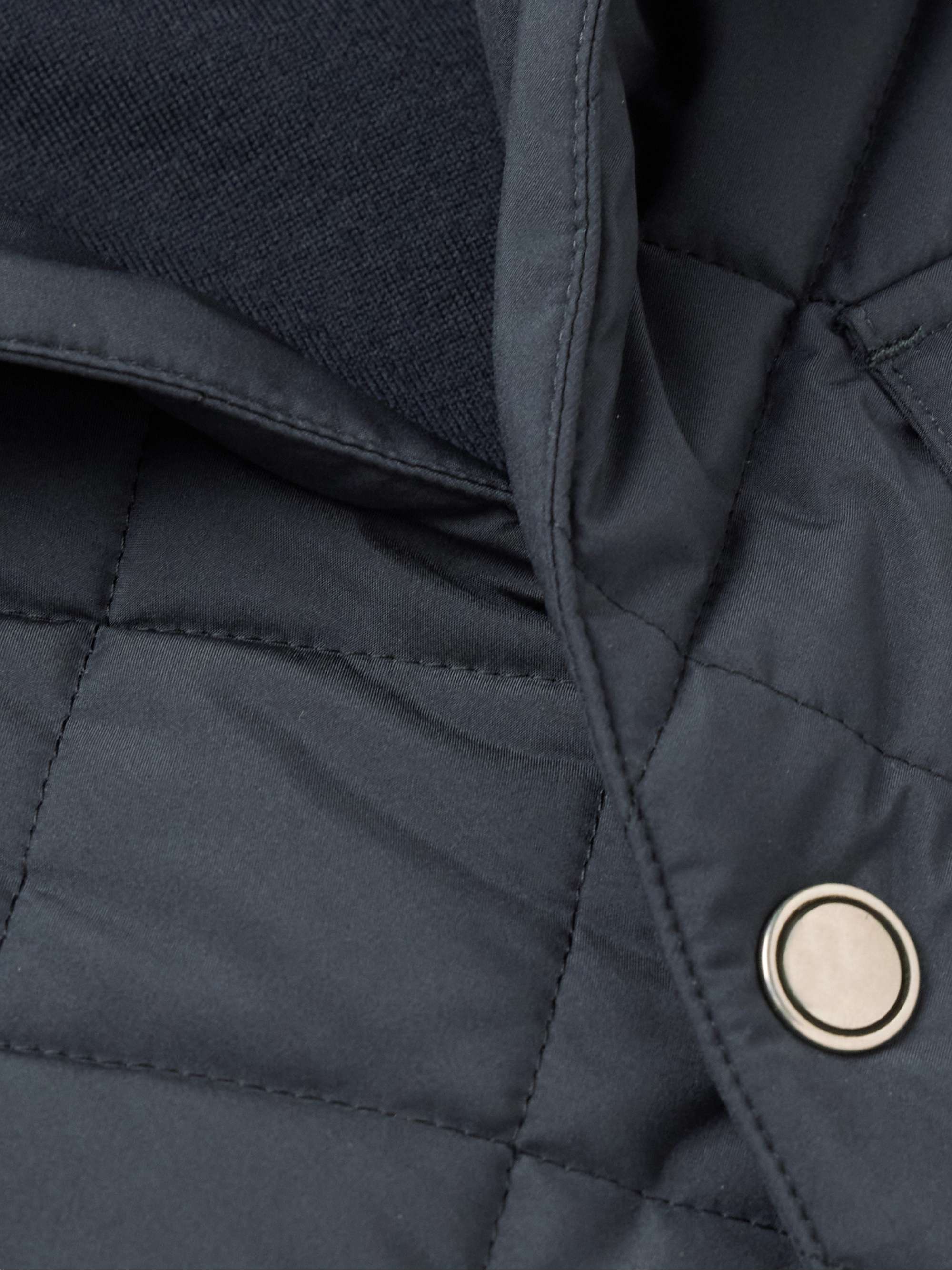 Ampay Quilted Shell Shirt Jacket view