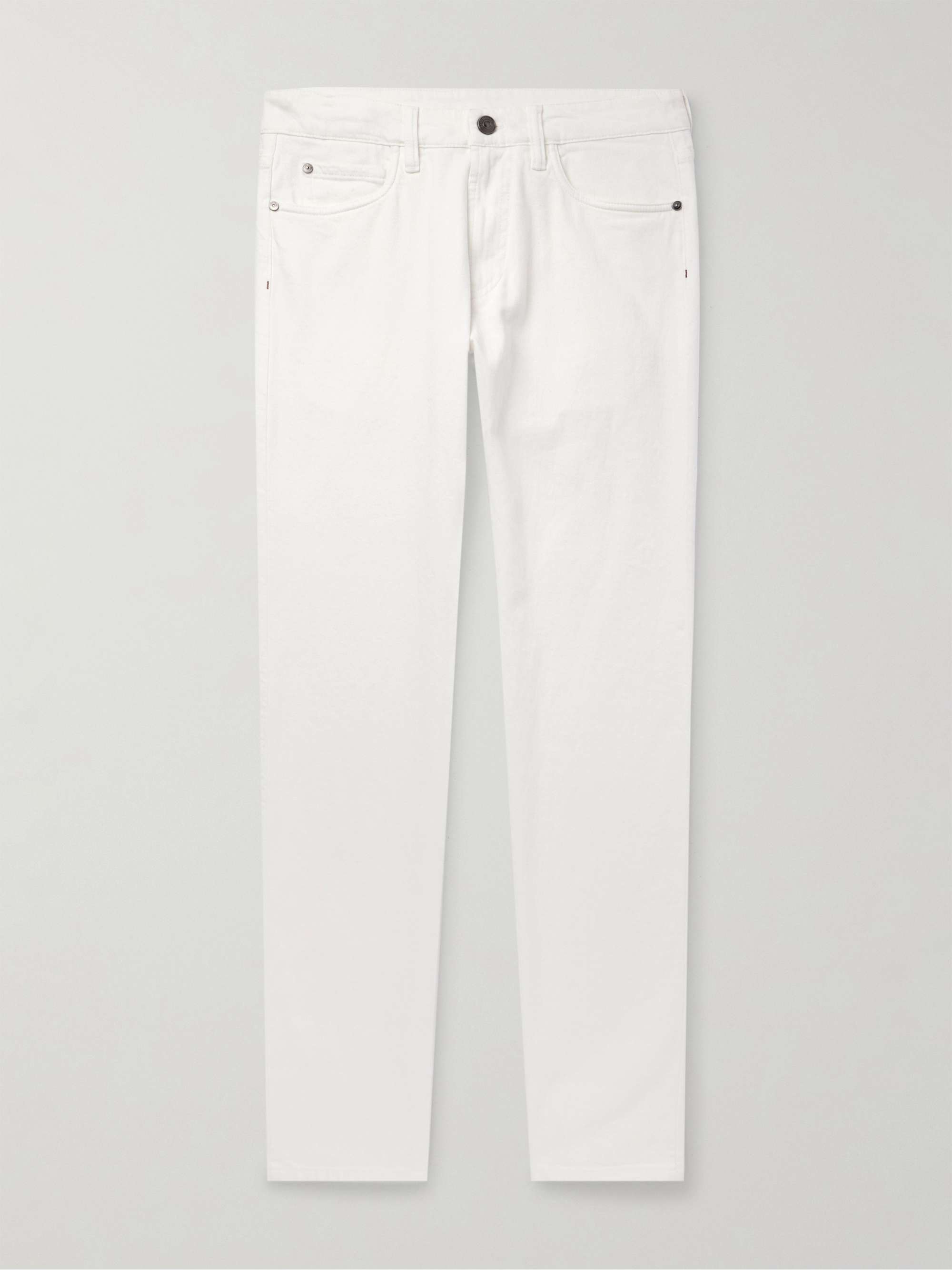 New York Slim-Fit Straight-Leg Jeans view