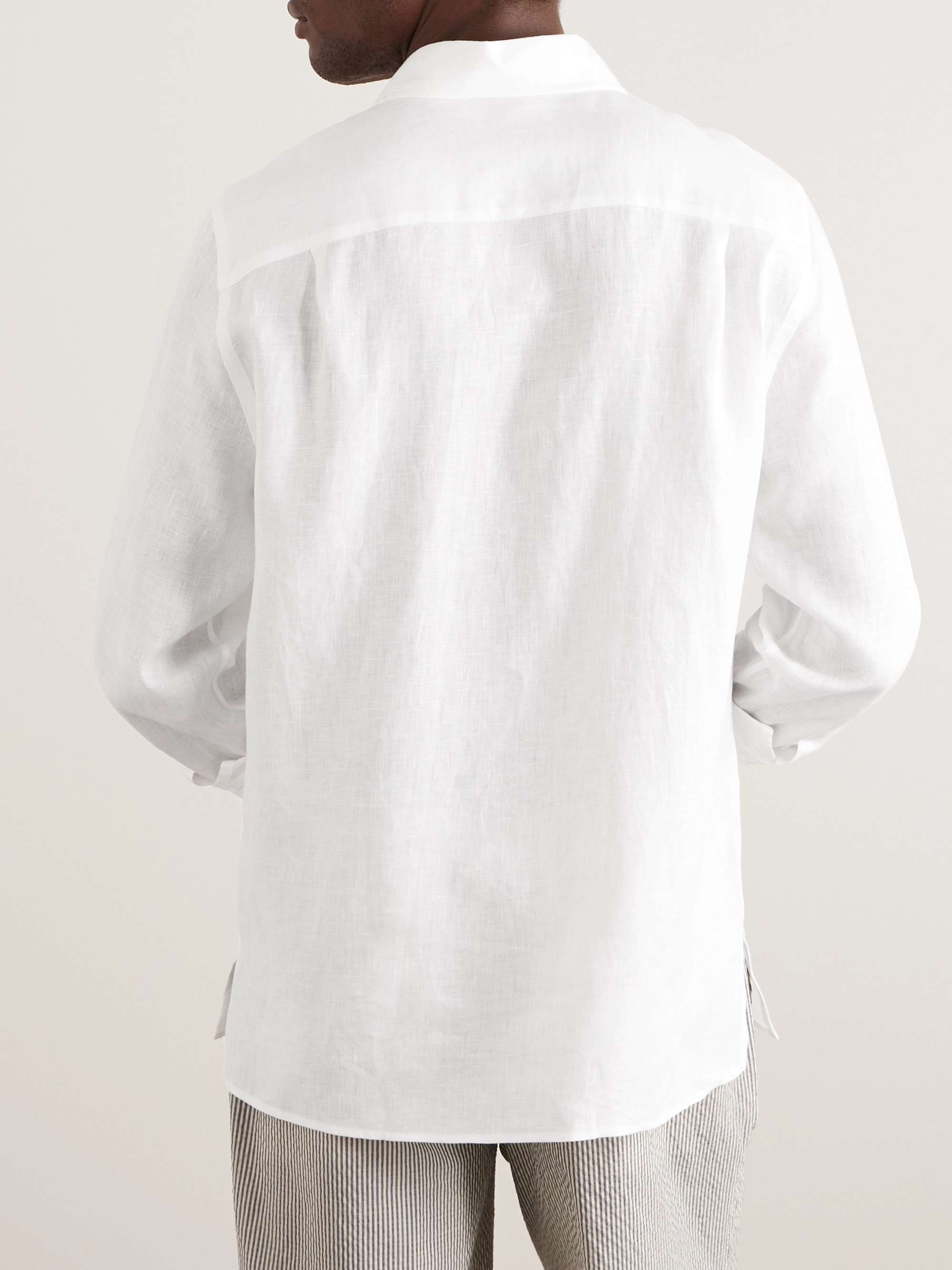 Arizona Linen Half-Placket Shirt view