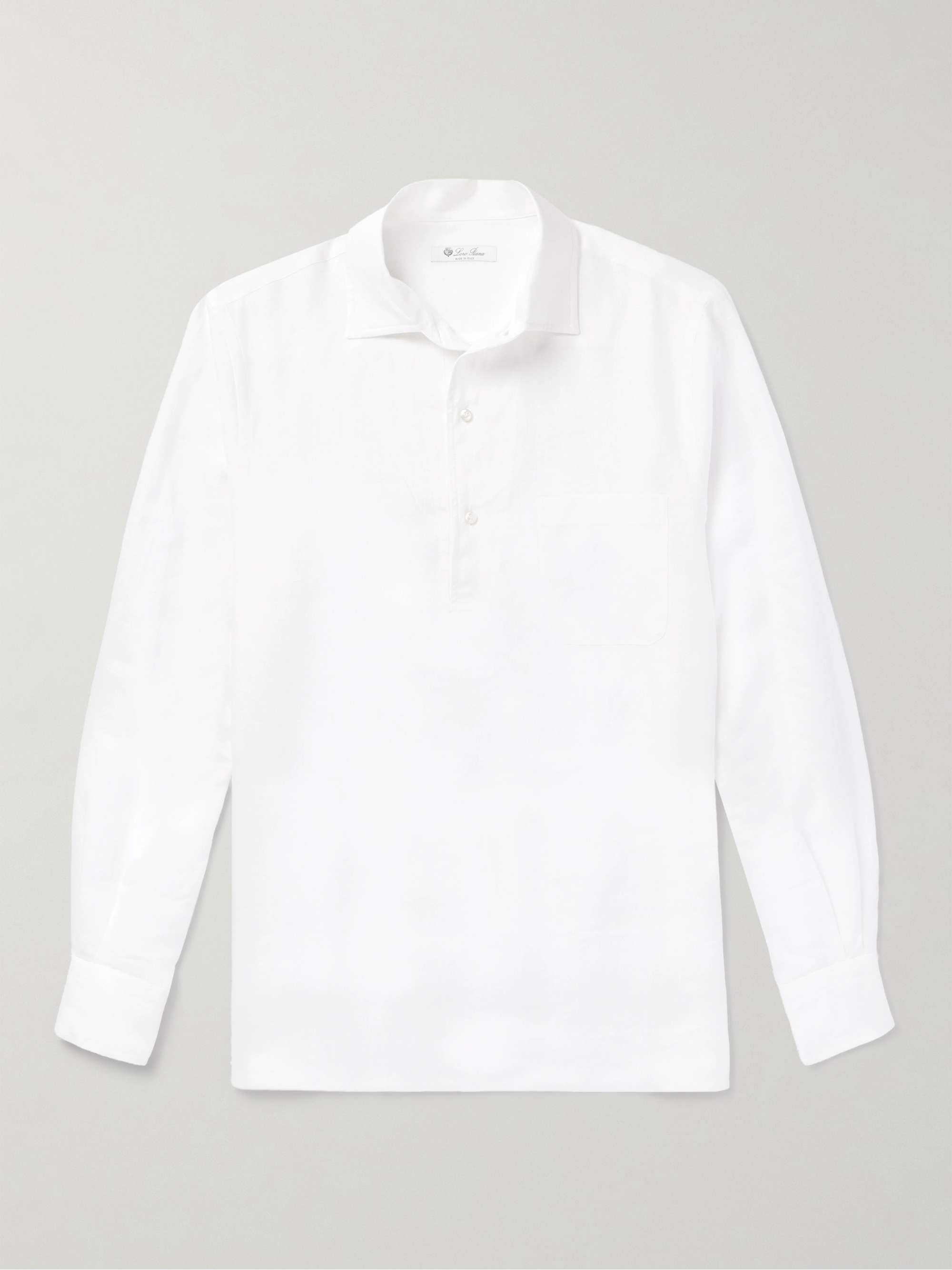 Arizona Linen Half-Placket Shirt view