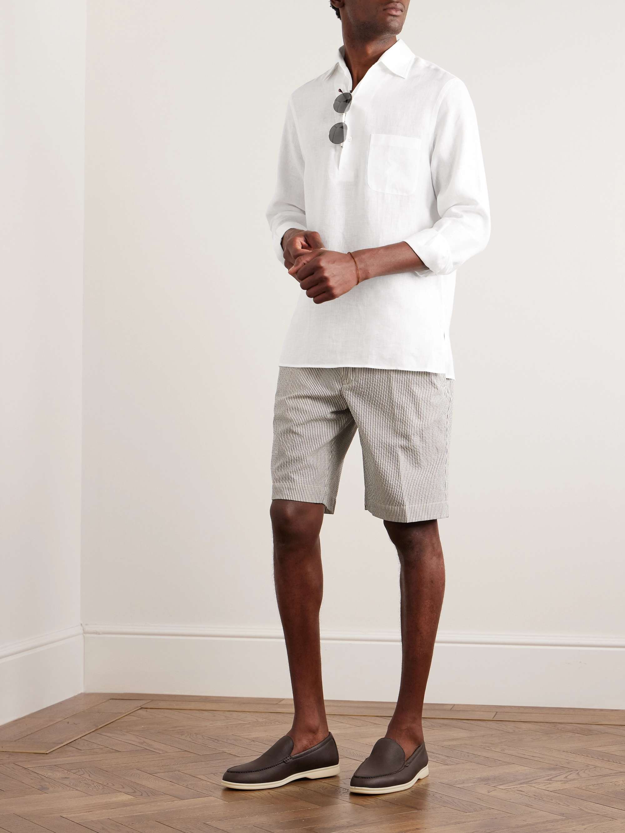 Arizona Linen Half-Placket Shirt view