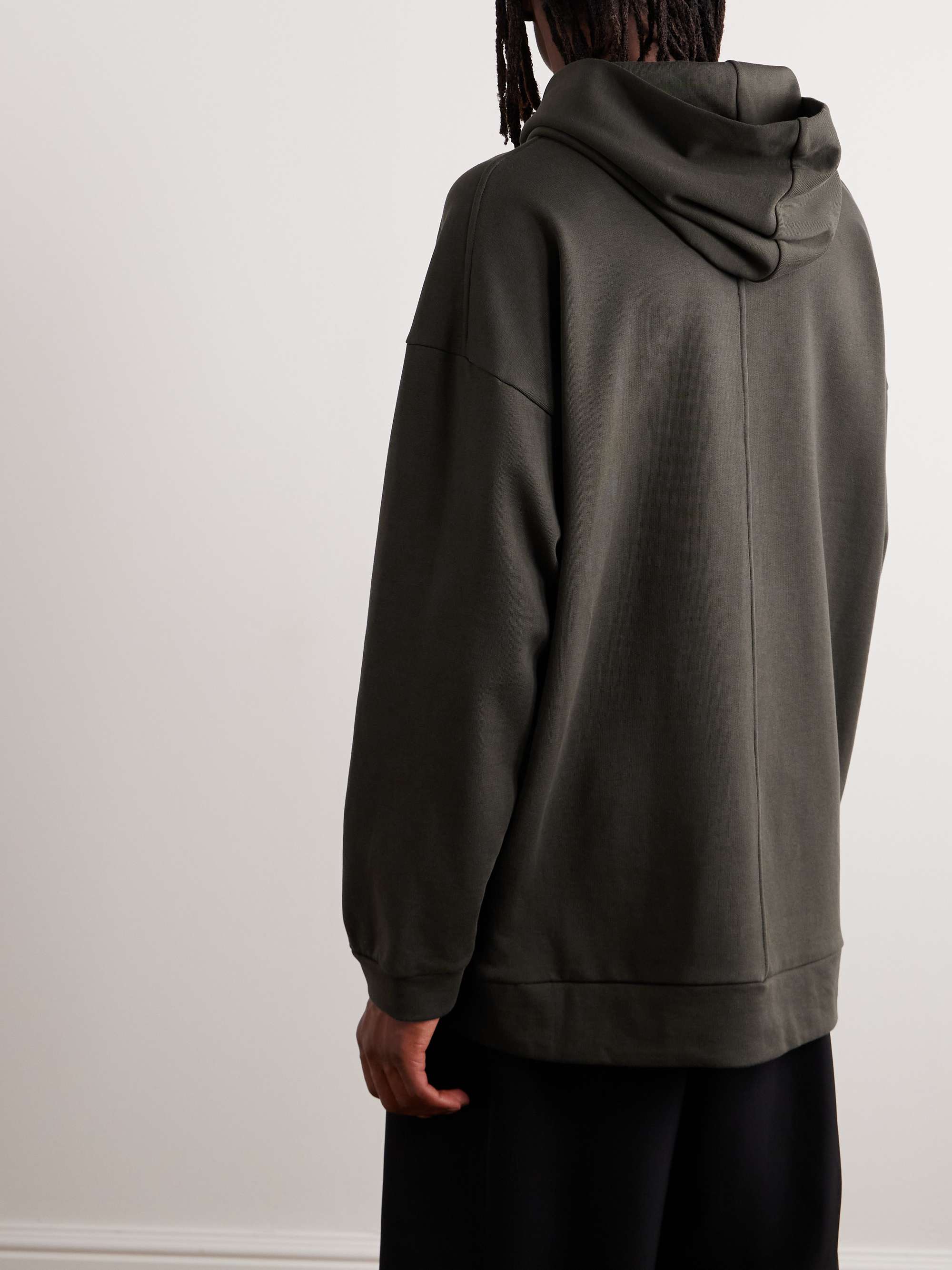 Essoni Cotton-Jersey Hoodie view